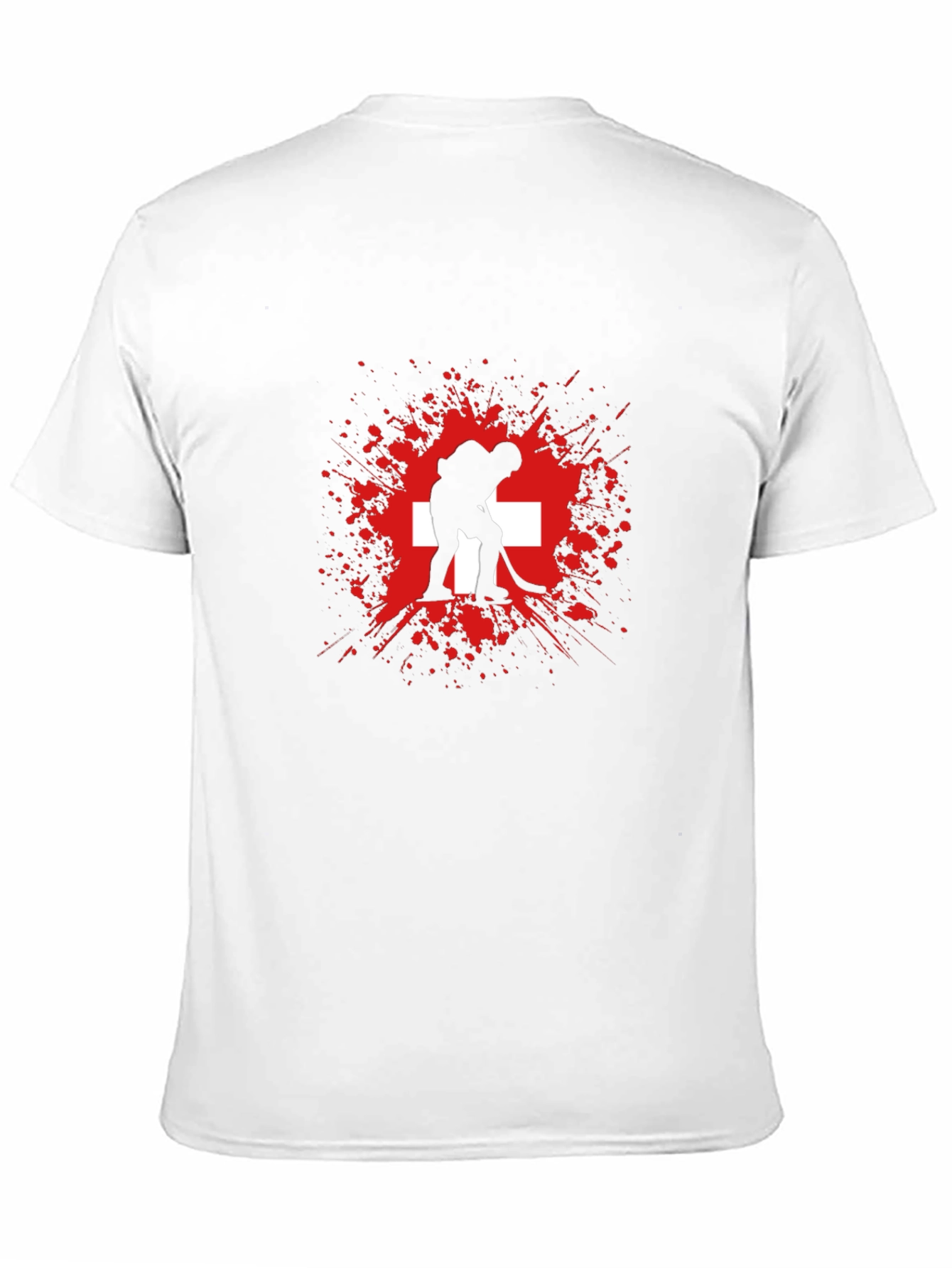 Swiss Hockey T-Shirt - Cool Sporty Design