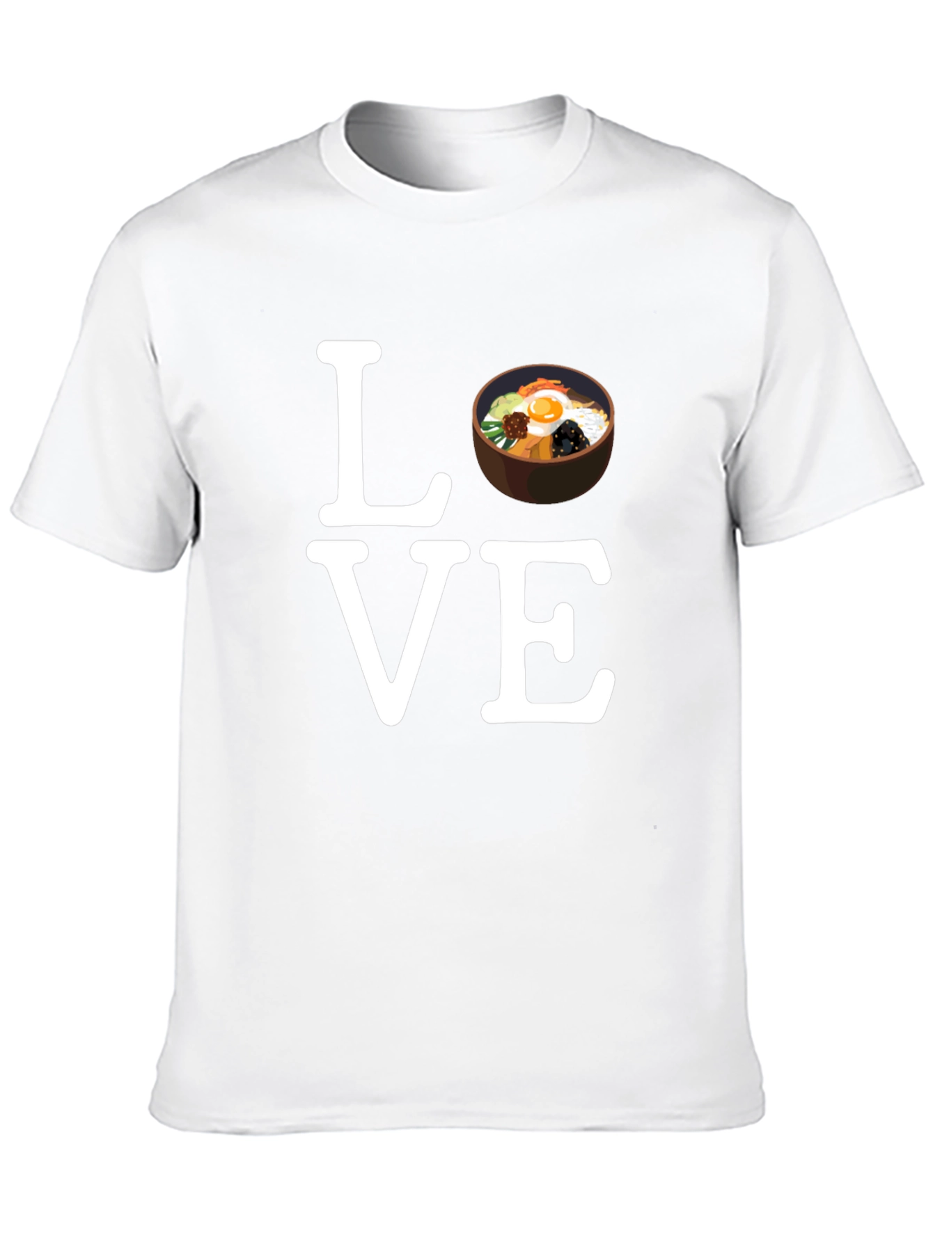 Love Bibimbap Korean Food Graphic T-Shirt