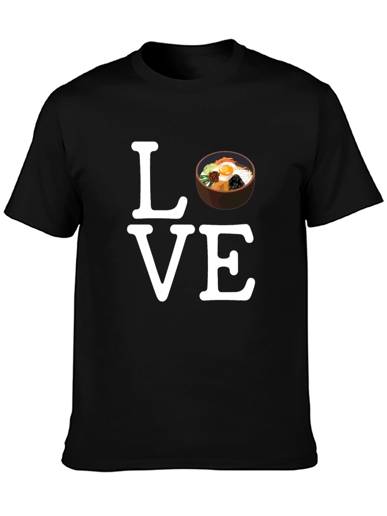 Love Bibimbap Korean Food Graphic T-Shirt