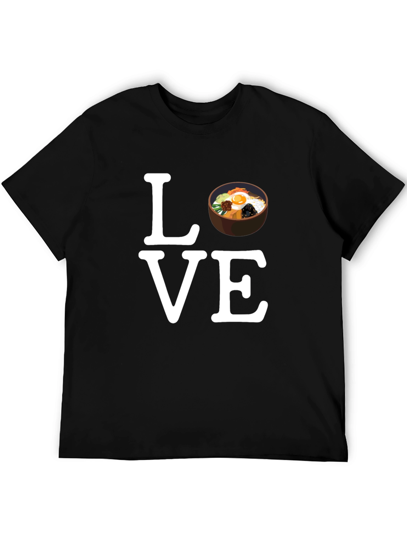 Love Bibimbap Korean Food Graphic T-Shirt