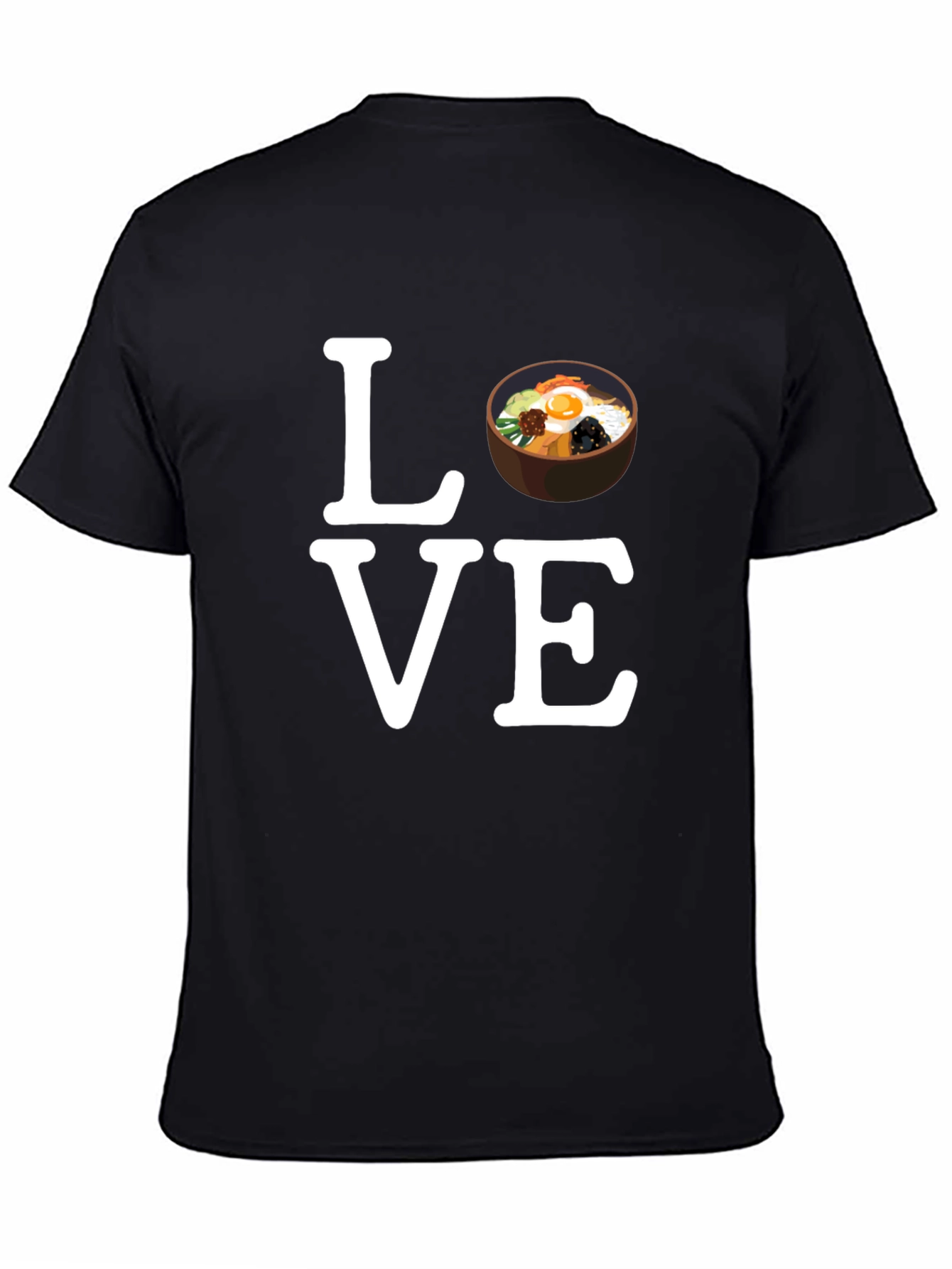 Love Bibimbap Korean Food Graphic T-Shirt