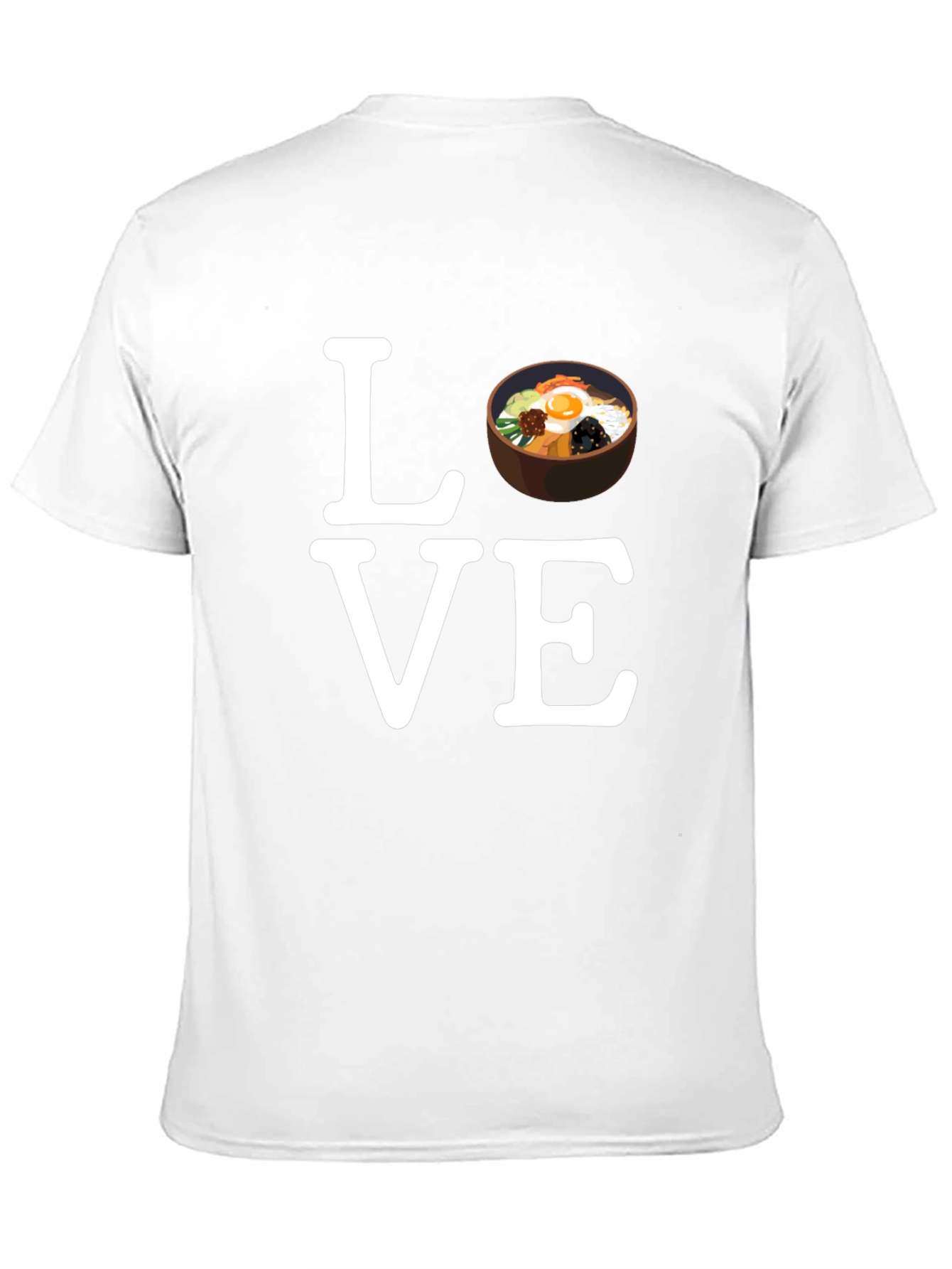 Love Bibimbap Korean Food Graphic T-Shirt