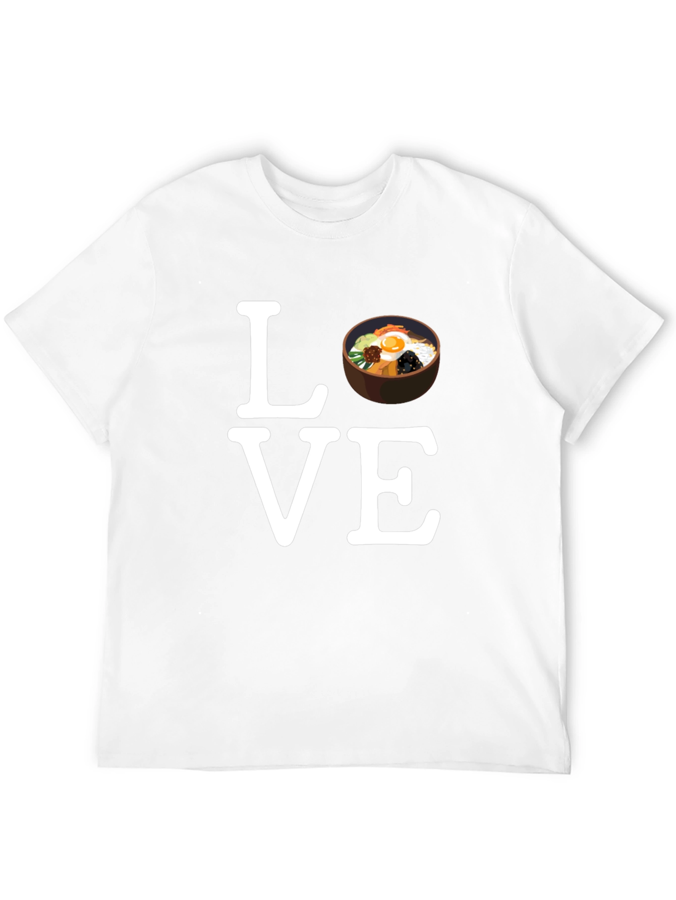 Love Bibimbap Korean Food Graphic T-Shirt