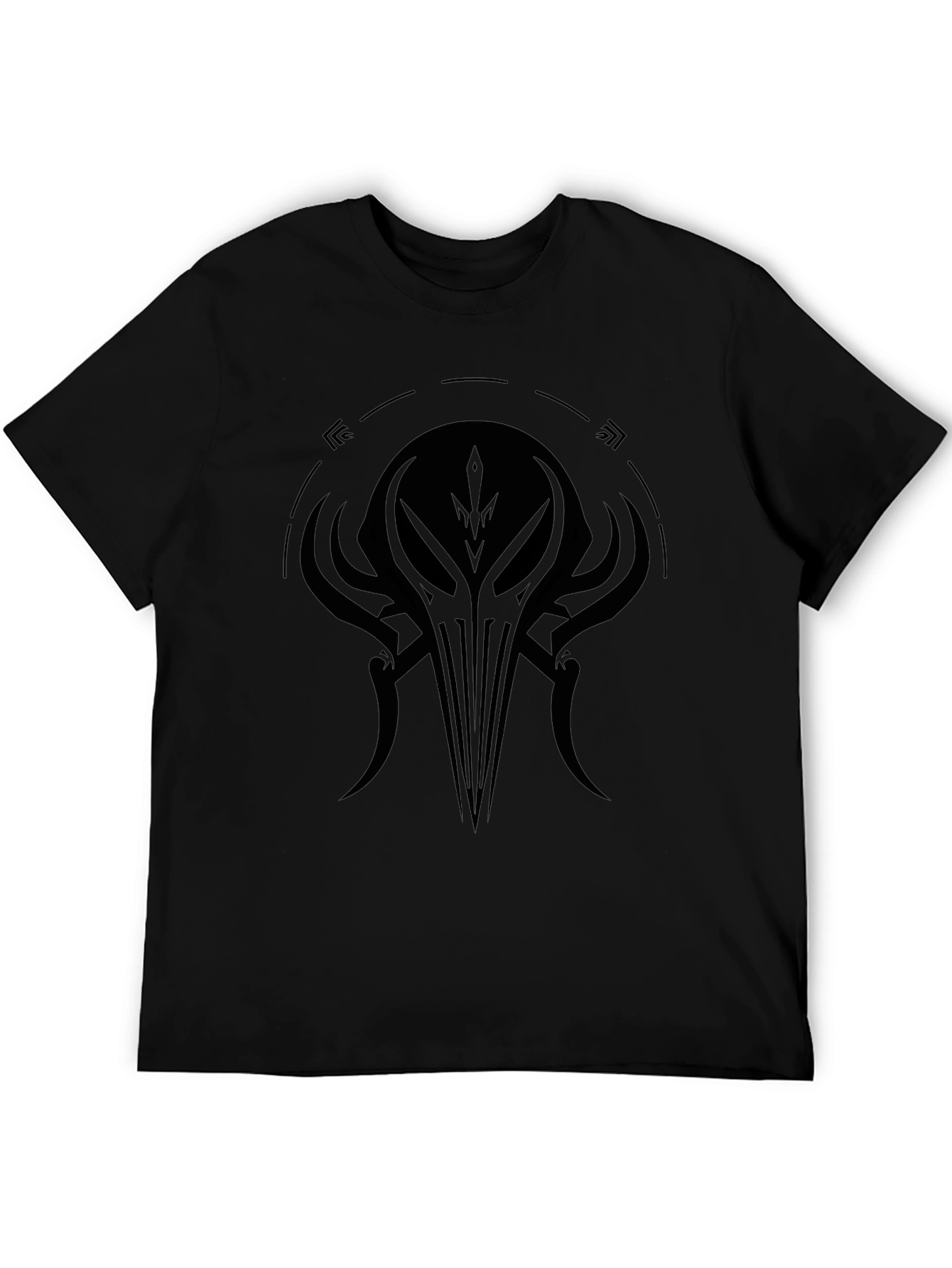 Graphic Tee - Dark Abstract Design