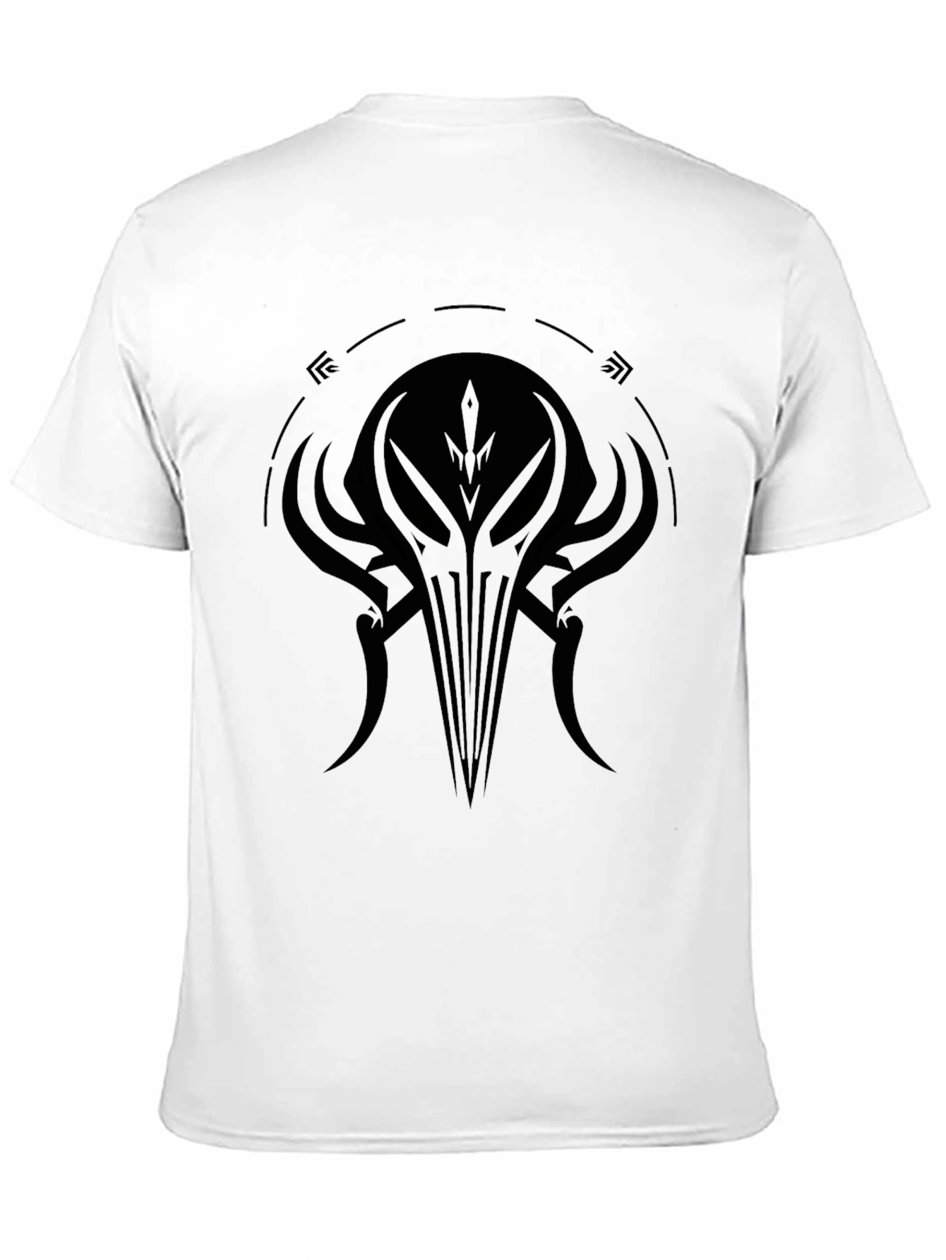 Graphic Tee - Dark Abstract Design