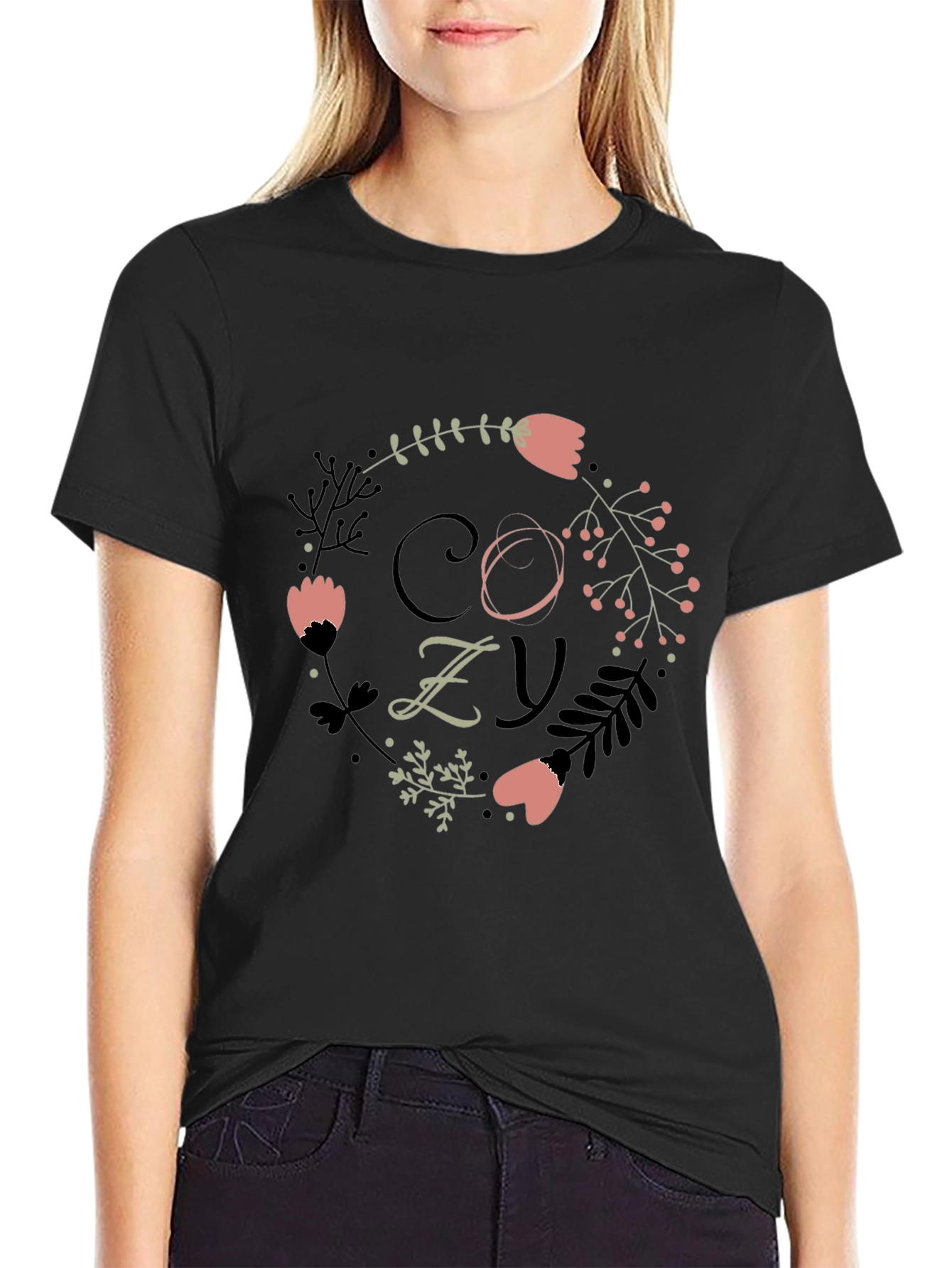 Cozy Floral T-Shirt