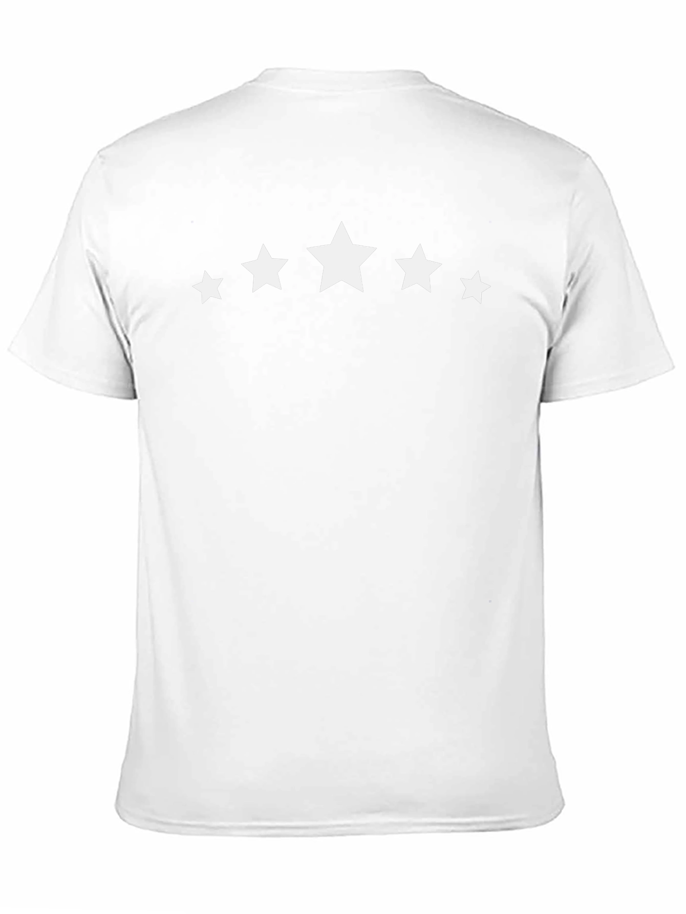 Five Star Black Tee - Classic Graphic T-Shirt