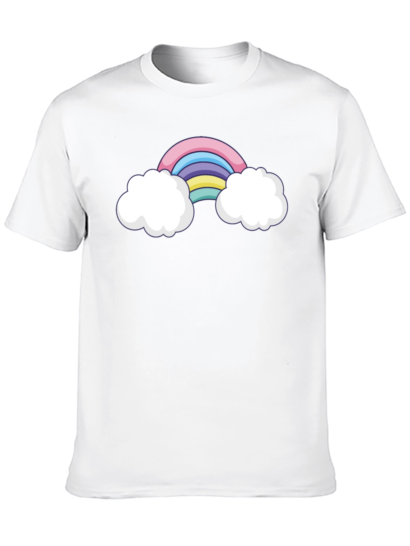 Rainbow & Clouds Graphic Tee