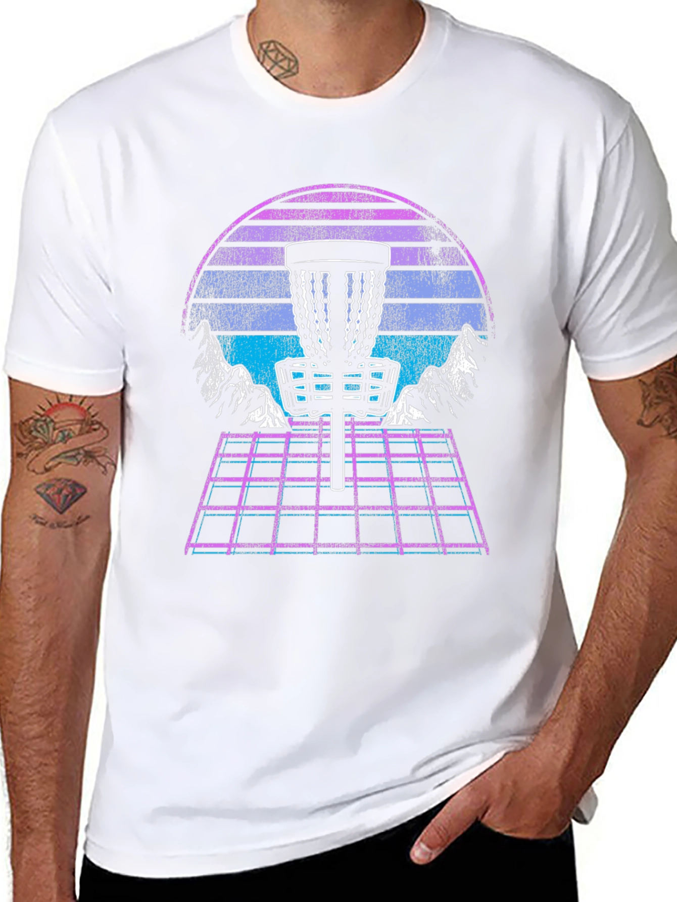 Retro Disc Golf T-Shirt