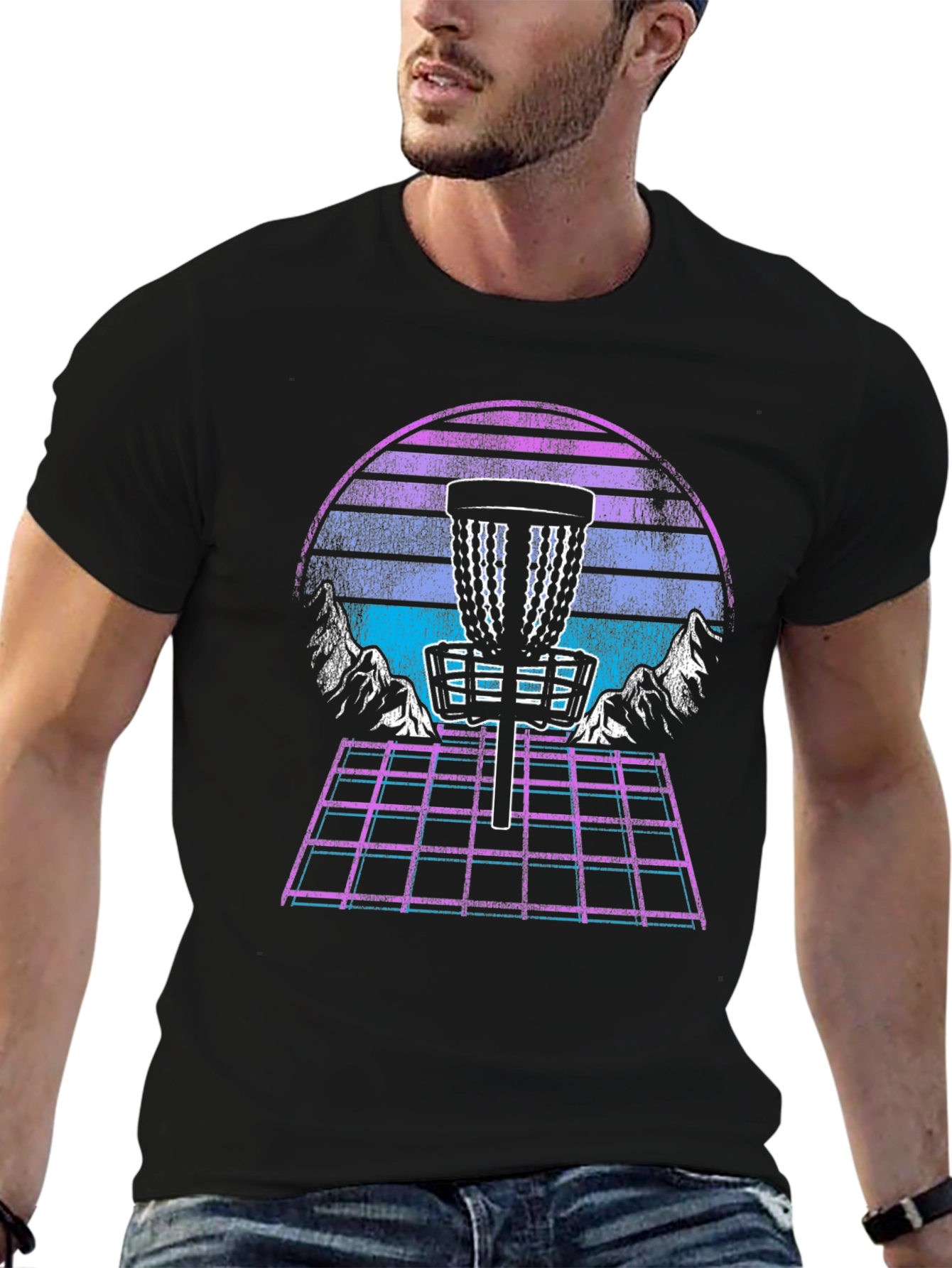 Retro Disc Golf T-Shirt