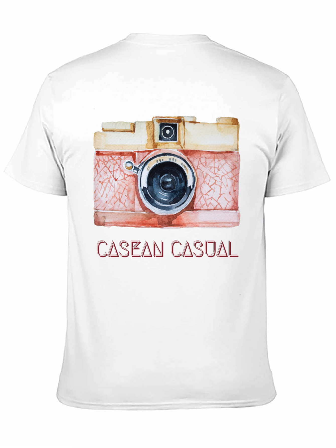 Retro Camera Graphic Tee - Casual Style