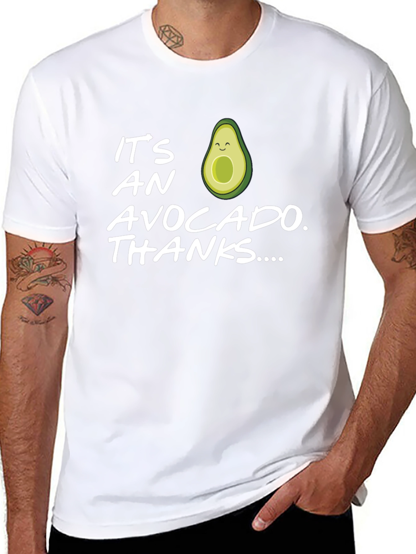Funny Avocado T-Shirt - Its an Avocado Thanks