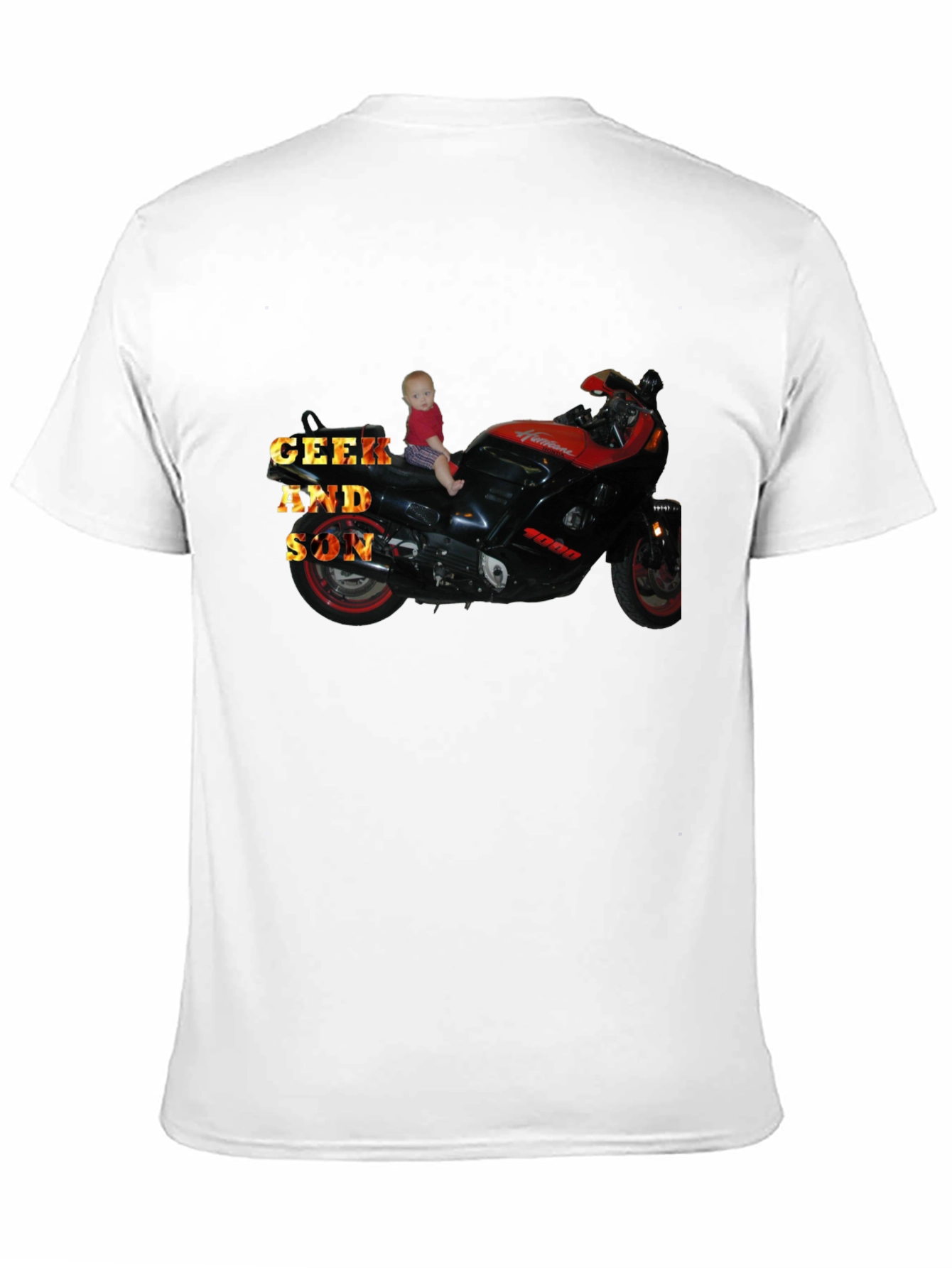 Geek and Son Motorcycle Graphic T-Shirt