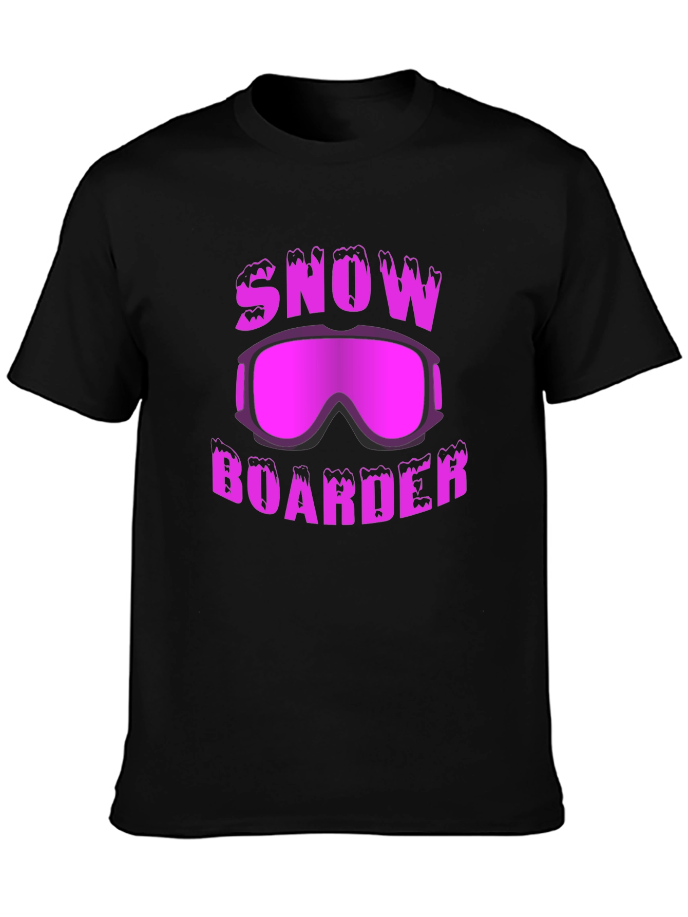 Snowboarder Goggles Graphic Tee