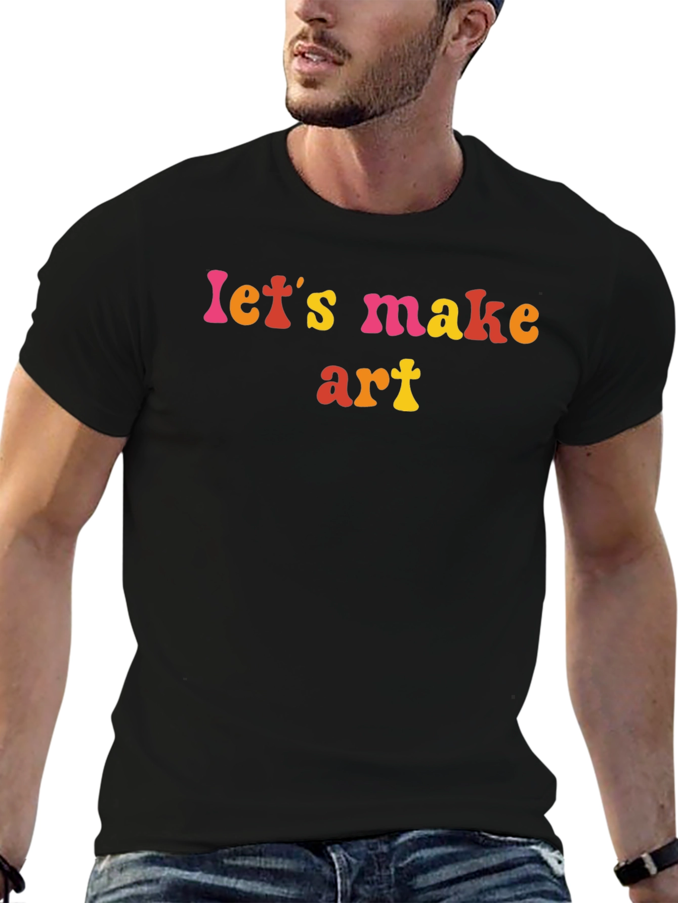 Lets Make Art Graphic Tee