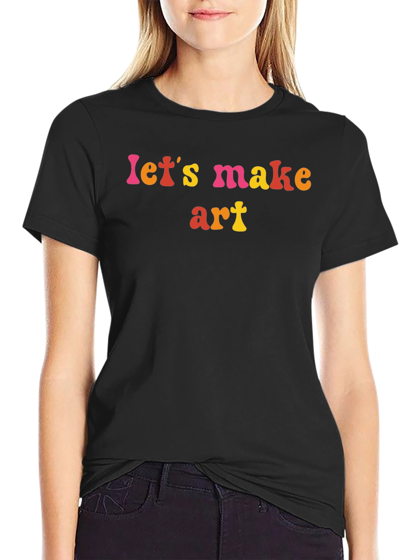Lets Make Art Graphic Tee