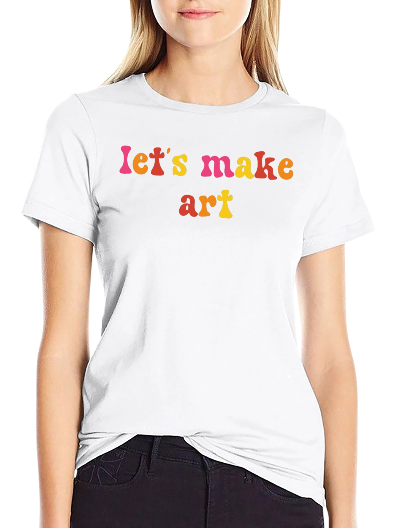 Lets Make Art Graphic Tee