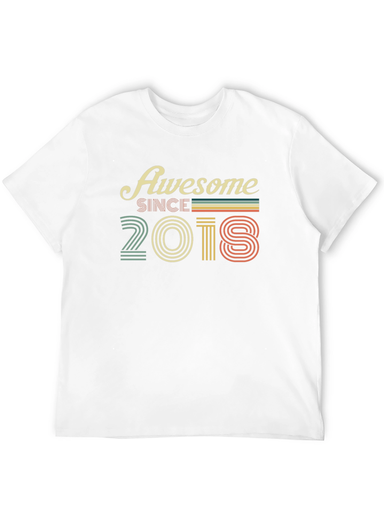 Awesome Since 2018 Graphic T-Shirt
