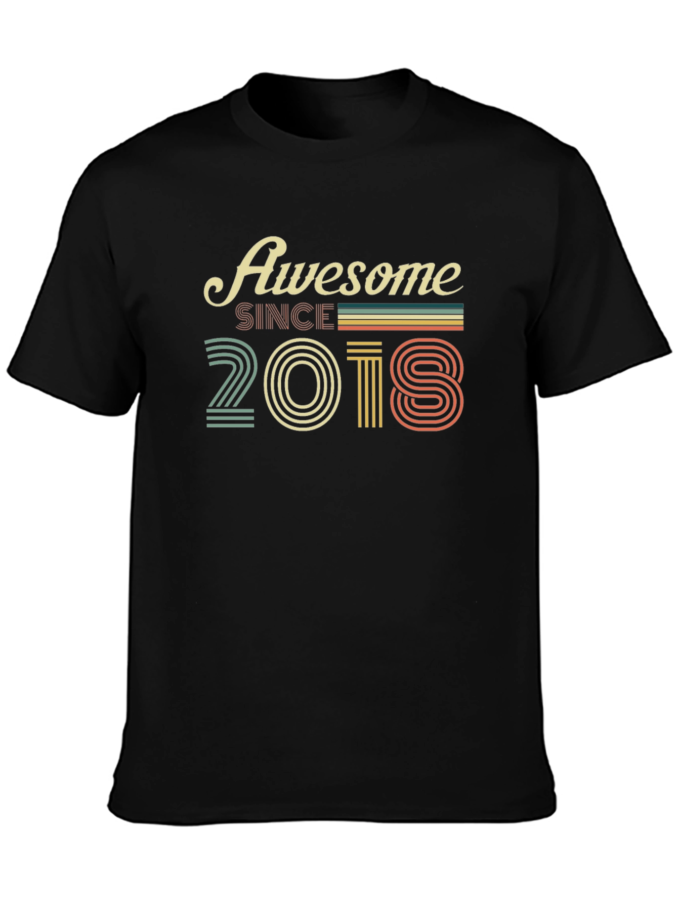 Awesome Since 2018 Graphic T-Shirt
