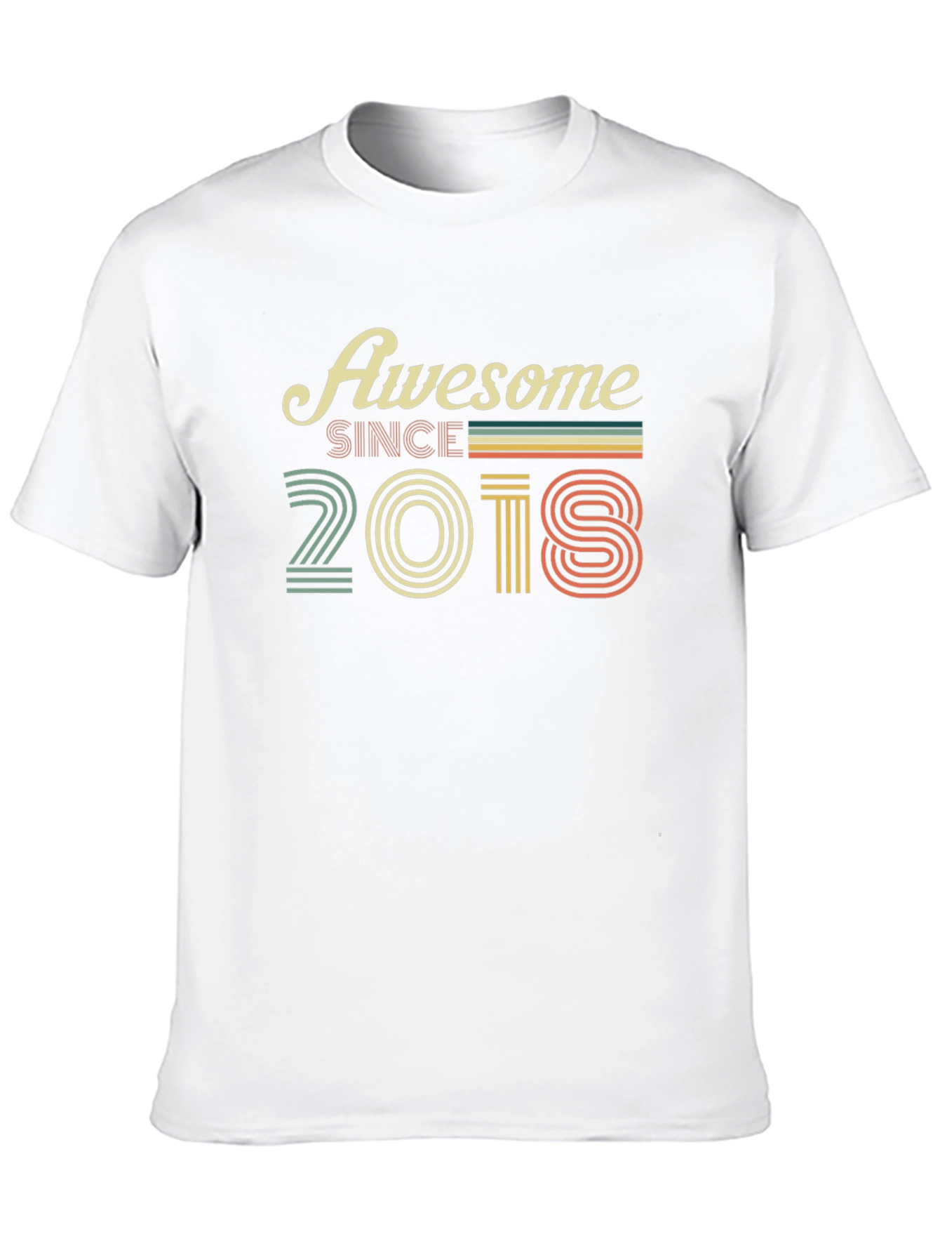 Awesome Since 2018 Graphic T-Shirt