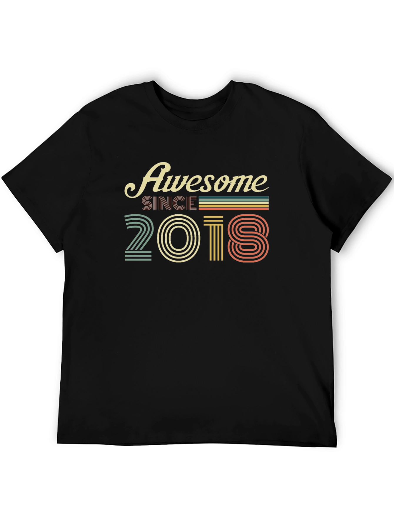 Awesome Since 2018 Graphic T-Shirt