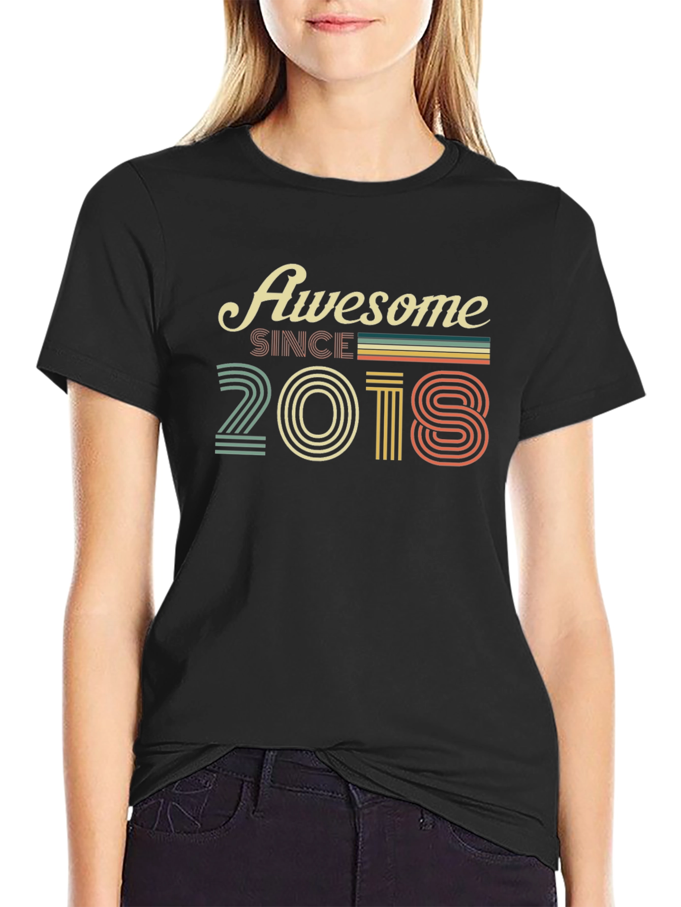 Awesome Since 2018 Graphic T-Shirt