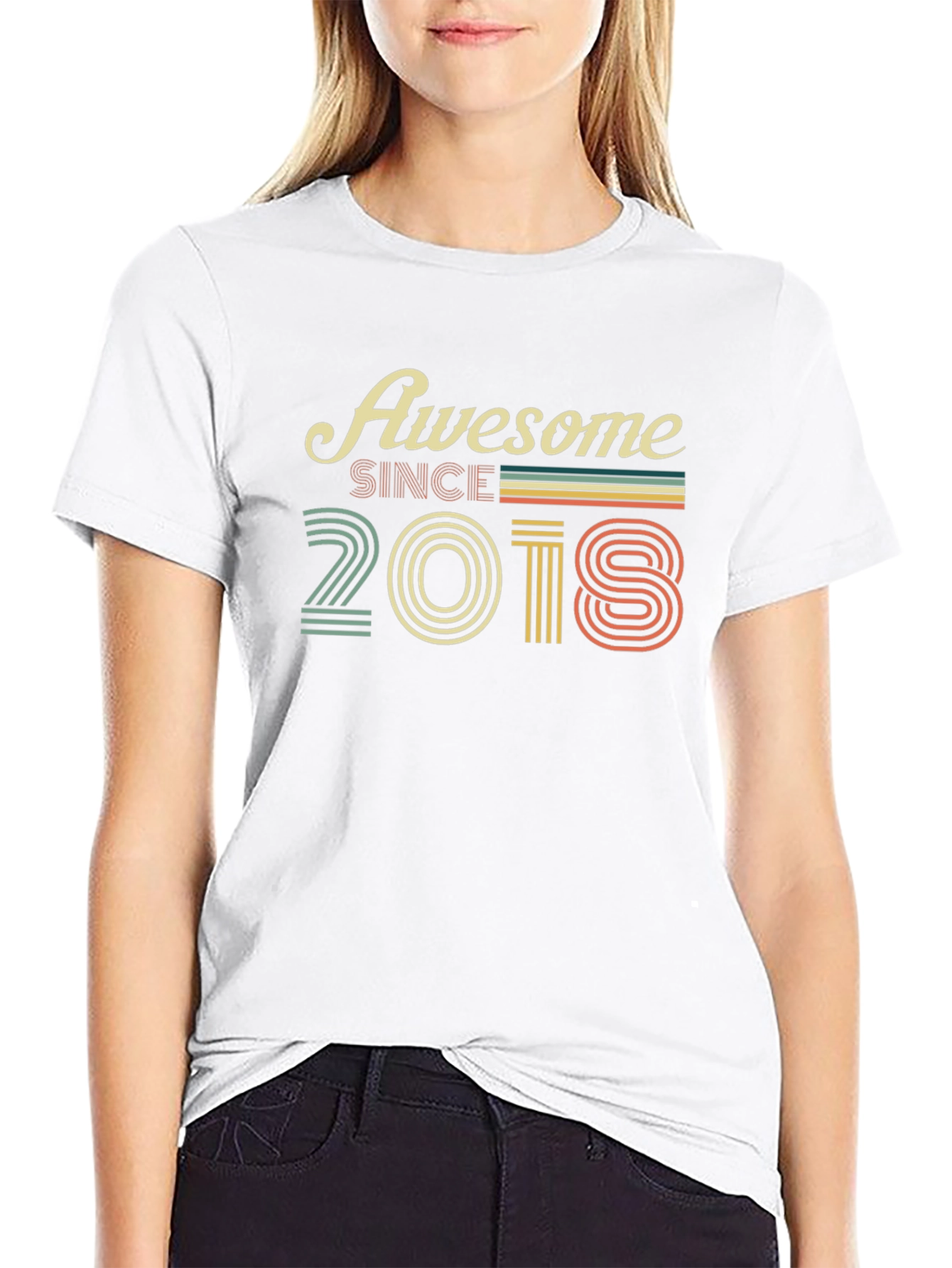 Awesome Since 2018 Graphic T-Shirt