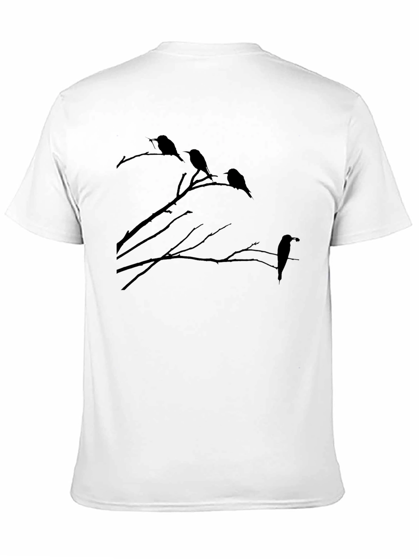 Raven Branch Graphic Tee - Mens Black T-Shirt