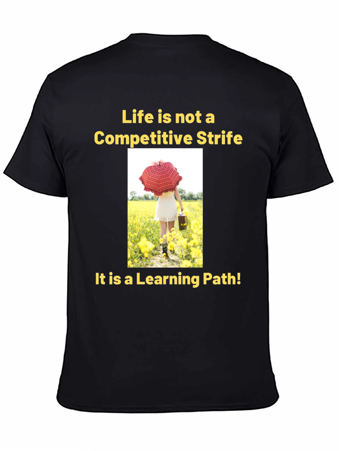 Inspirational Learning Path Graphic Tee