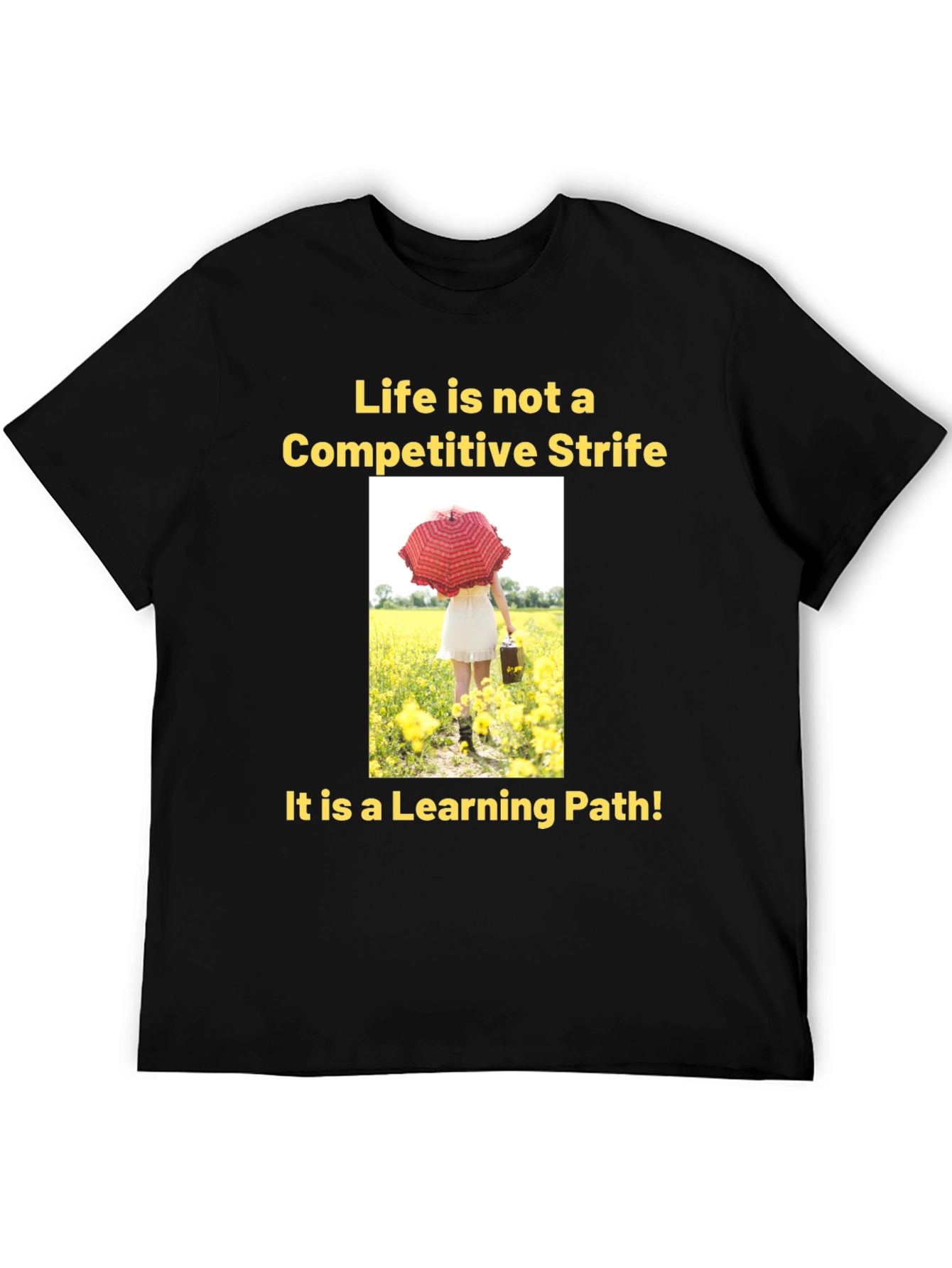 Inspirational Learning Path Graphic Tee