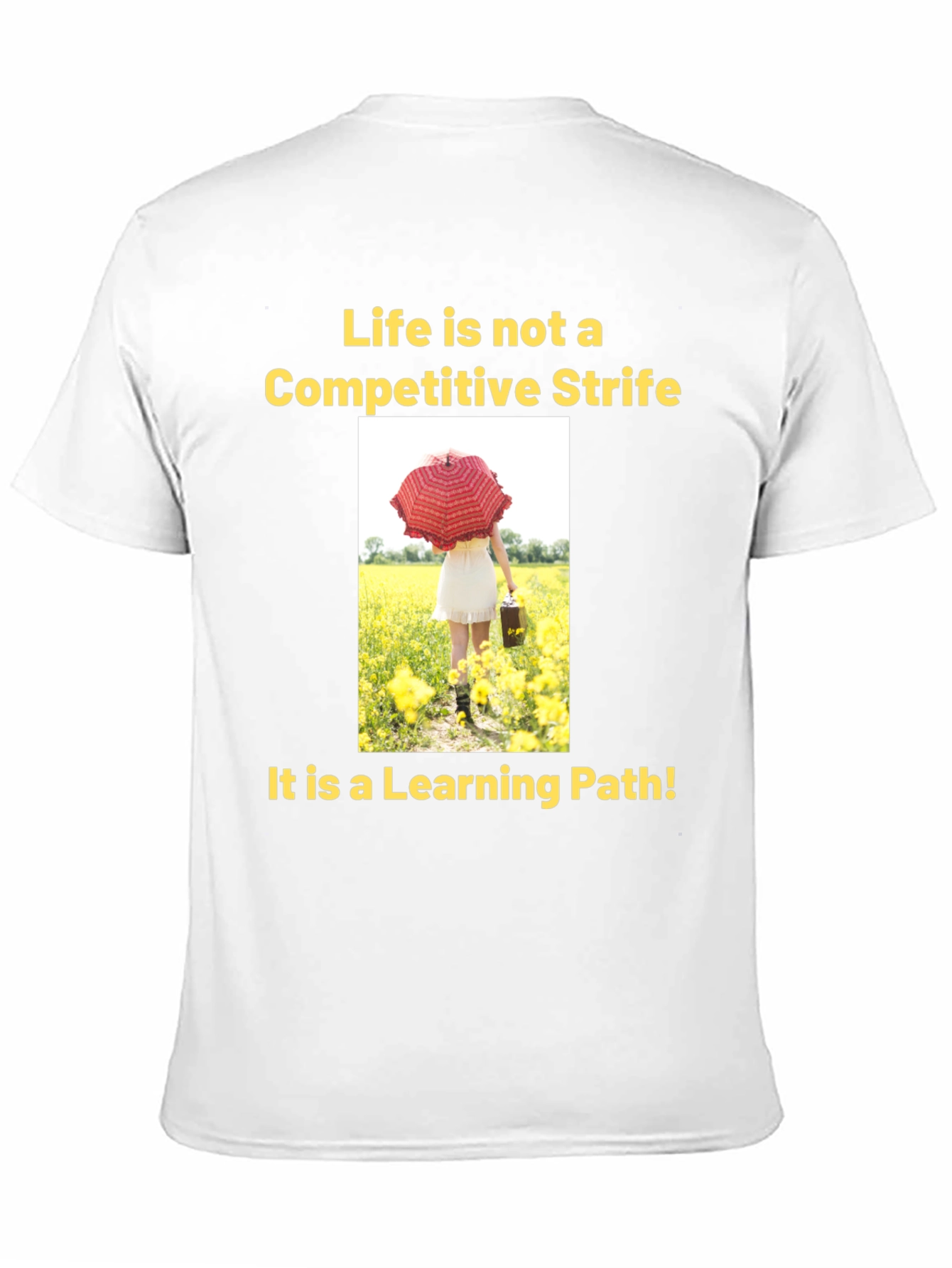 Inspirational Learning Path Graphic Tee