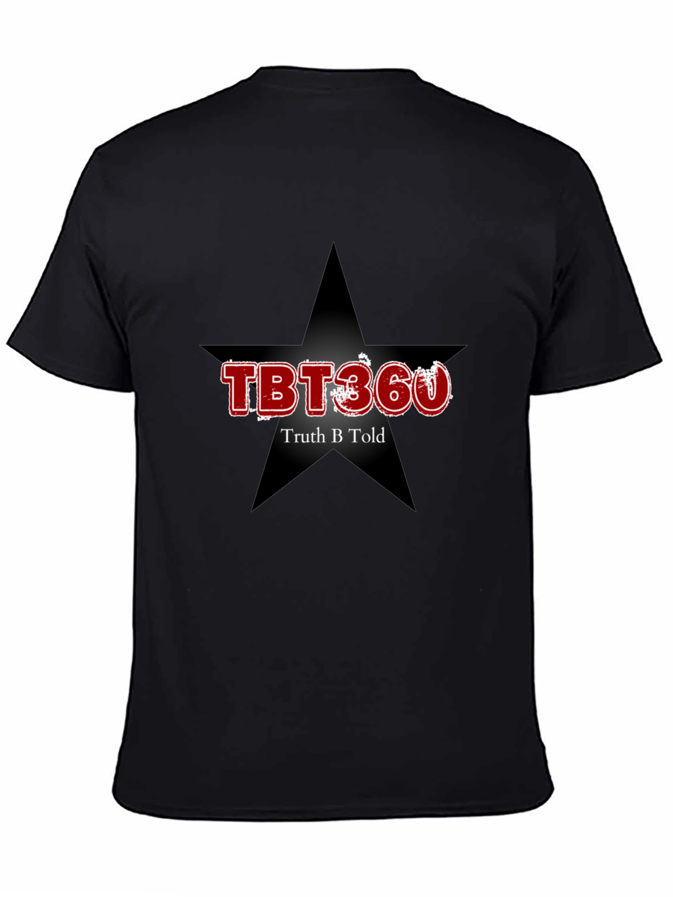 TBT360 Truth B Told Black Graphic Tee