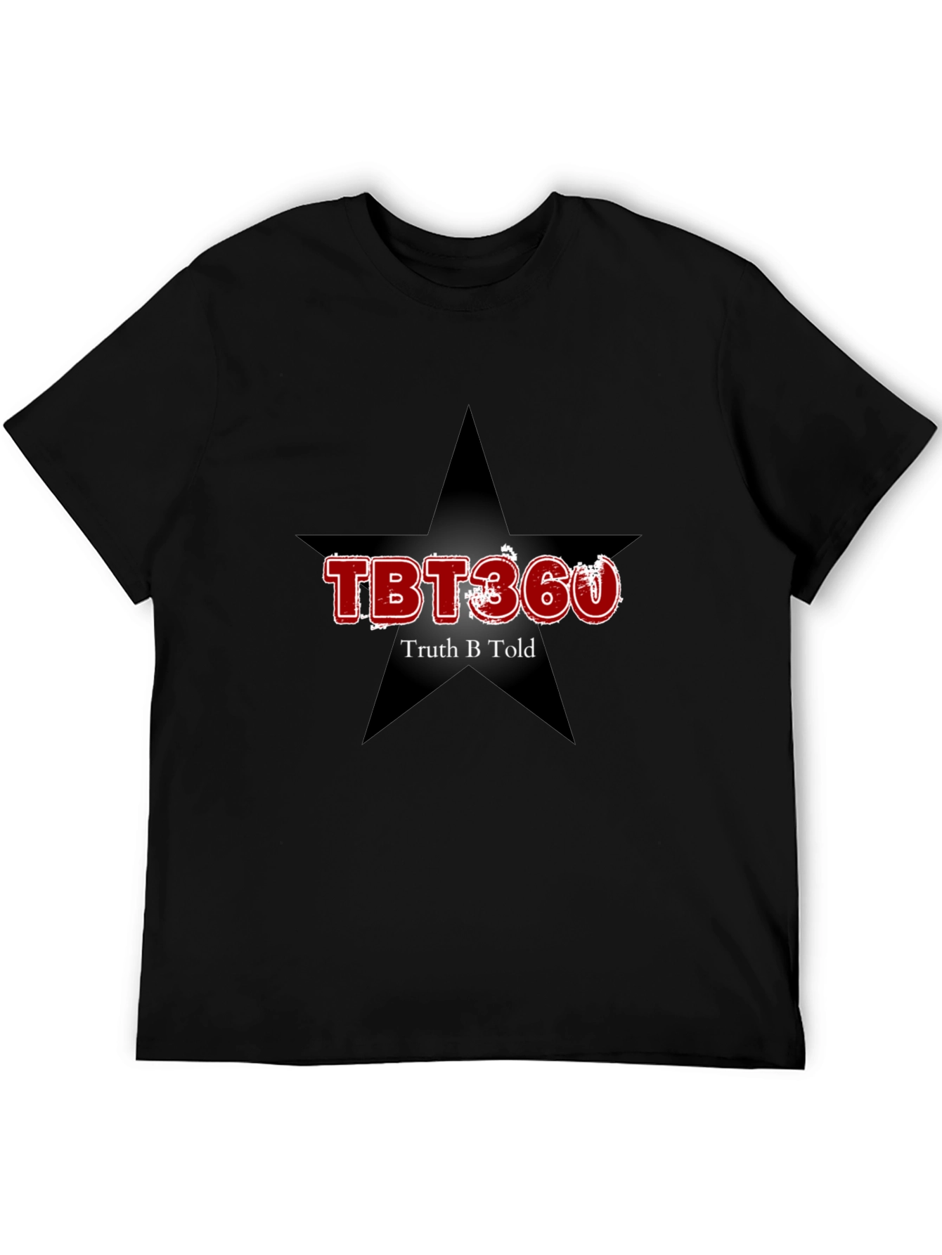 TBT360 Truth B Told Black Graphic Tee