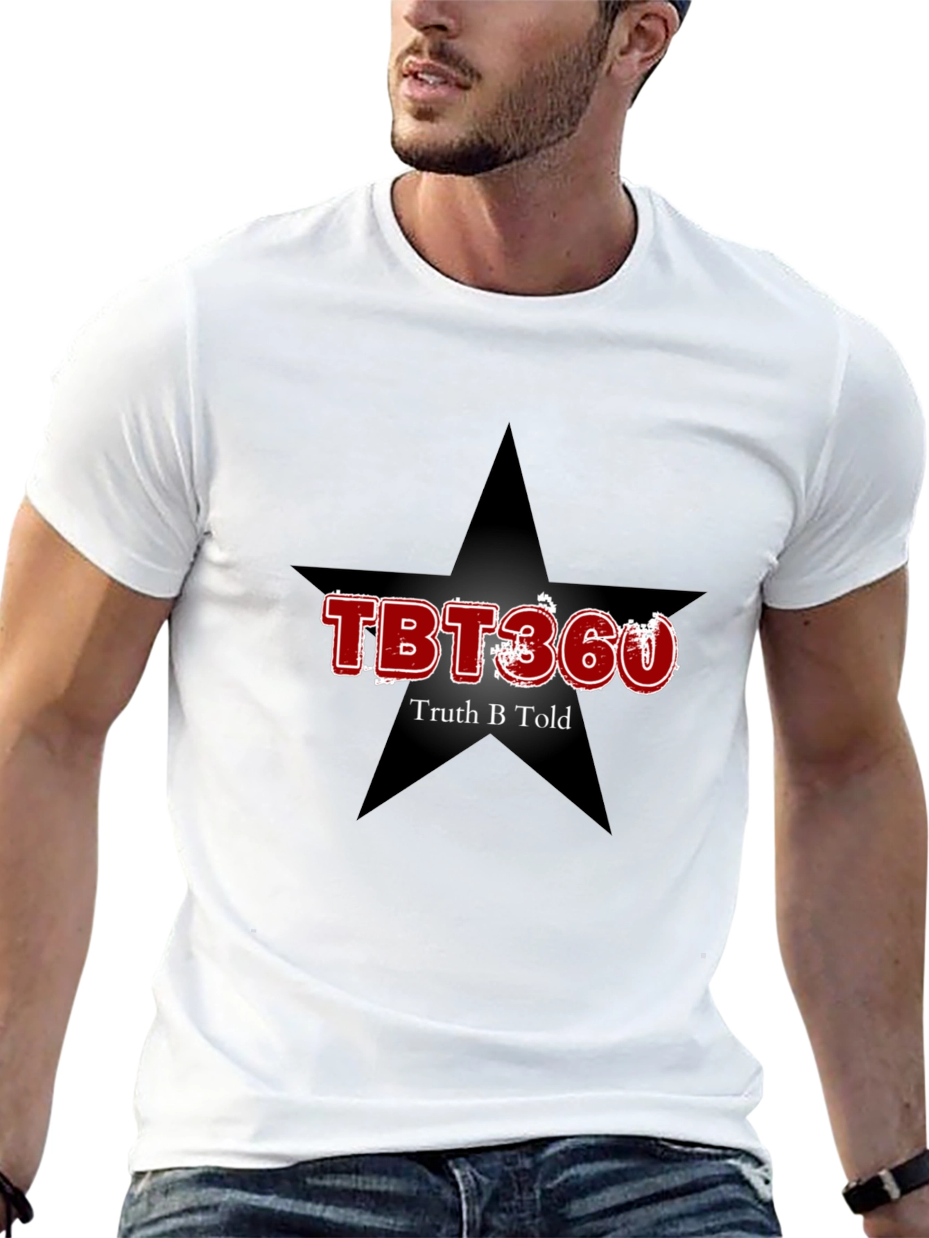 TBT360 Truth B Told Black Graphic Tee
