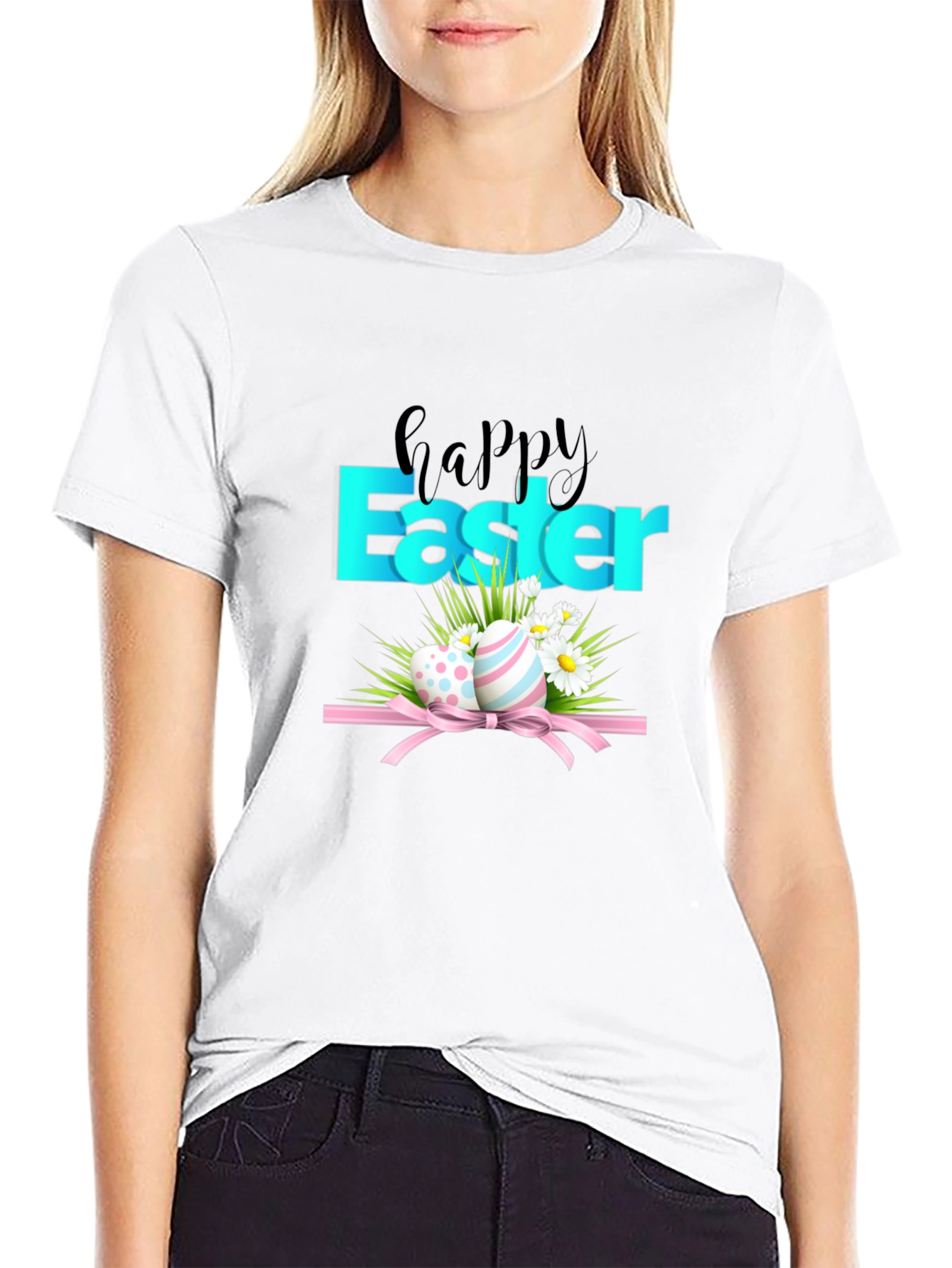 Happy Easter Graphic Tee