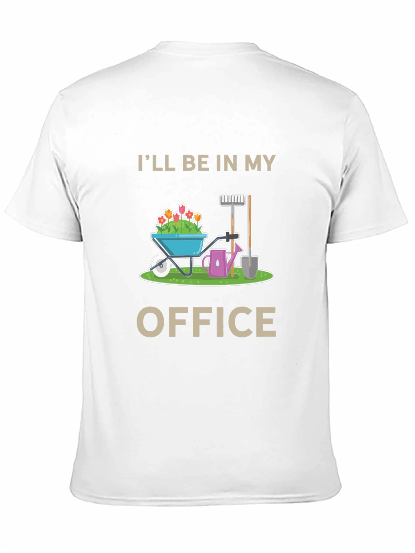 Gardening Office Graphic T-Shirt