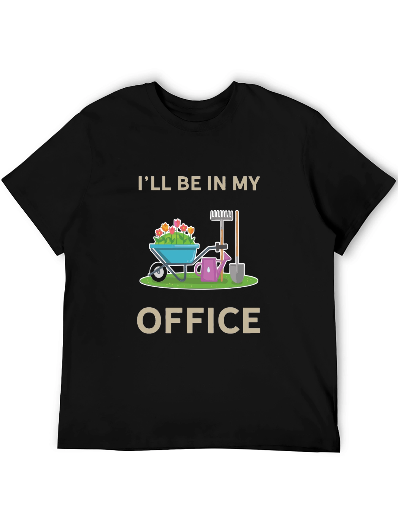 Gardening Office Graphic T-Shirt