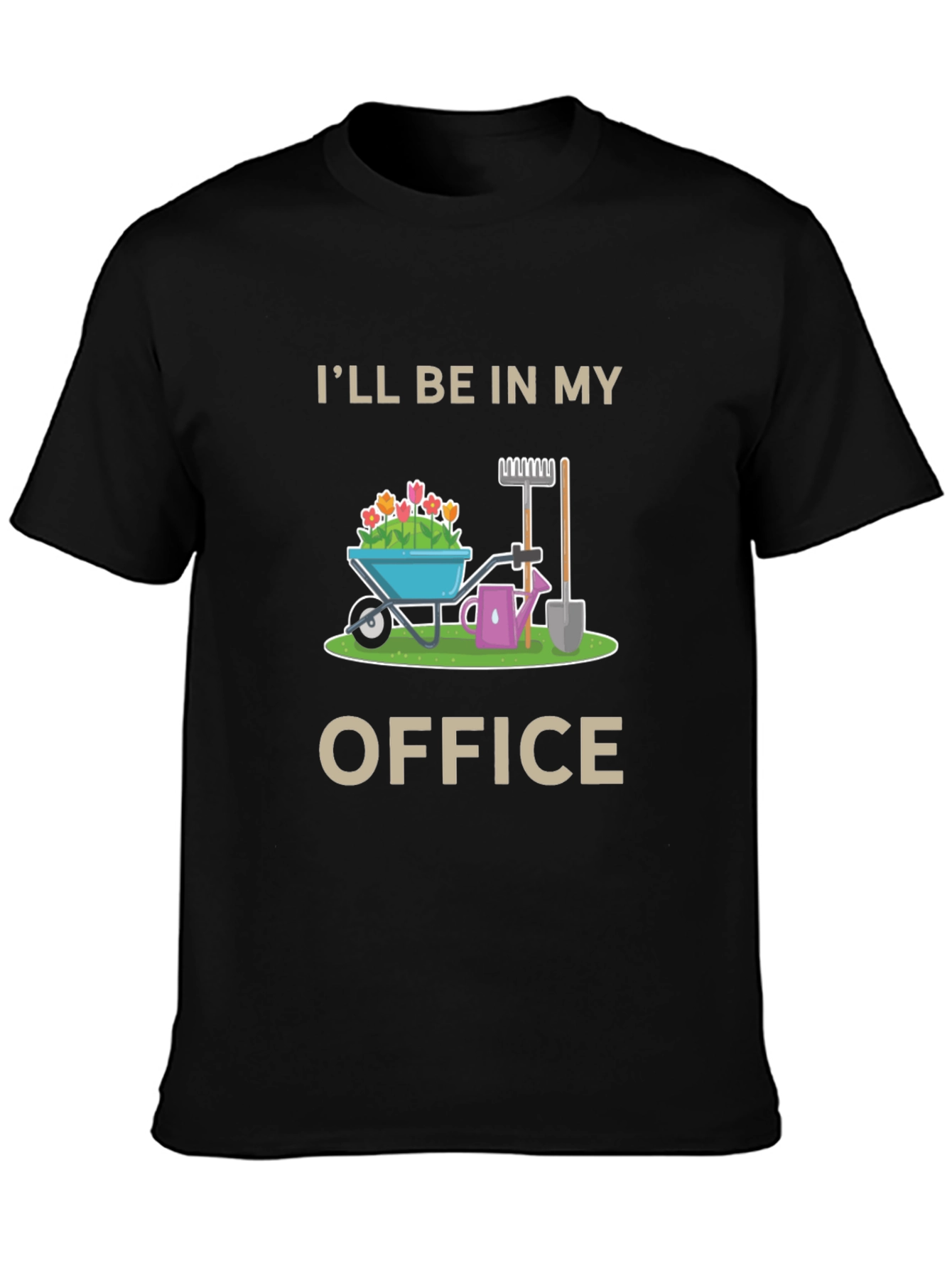 Gardening Office Graphic T-Shirt