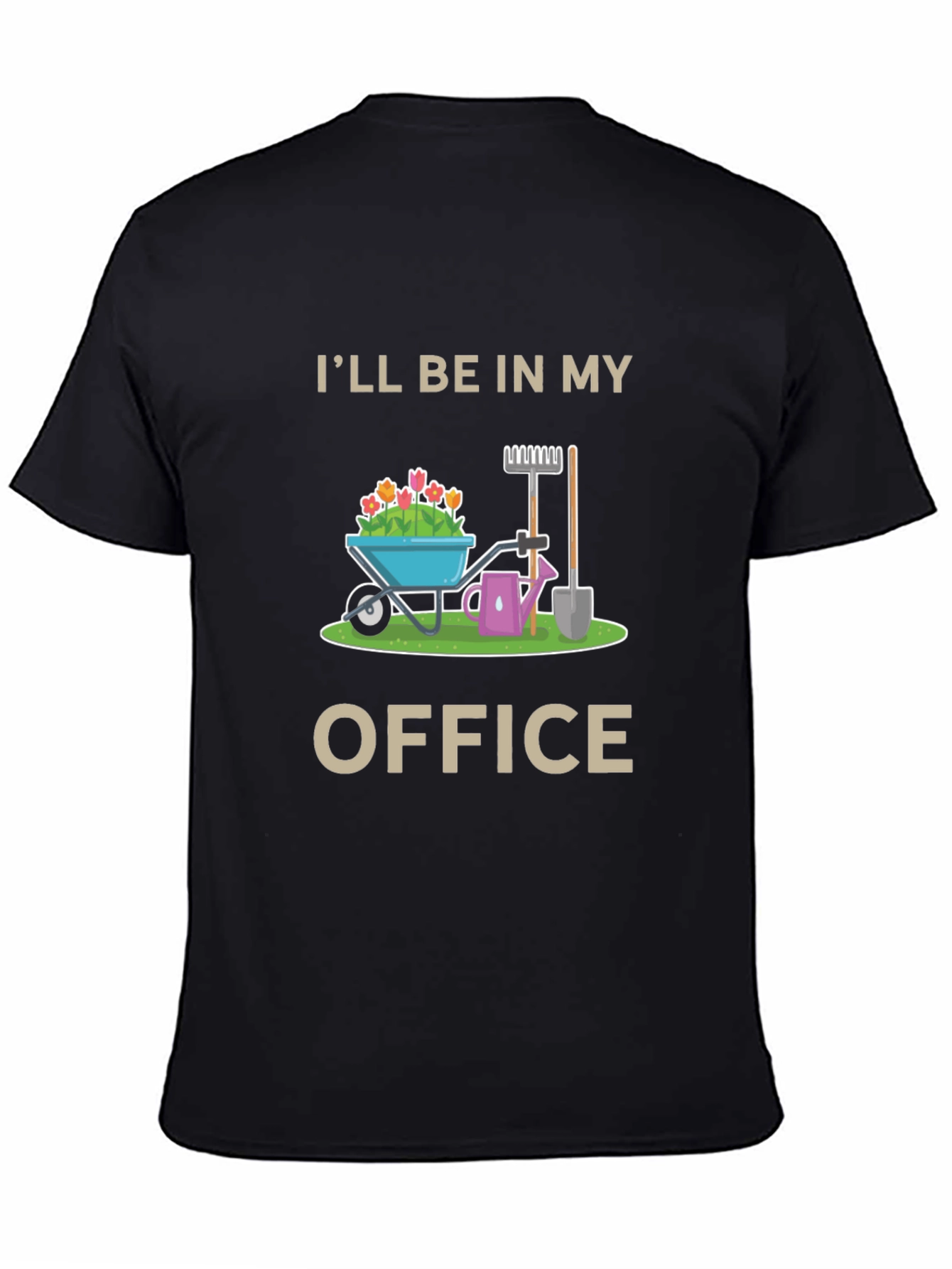 Gardening Office Graphic T-Shirt