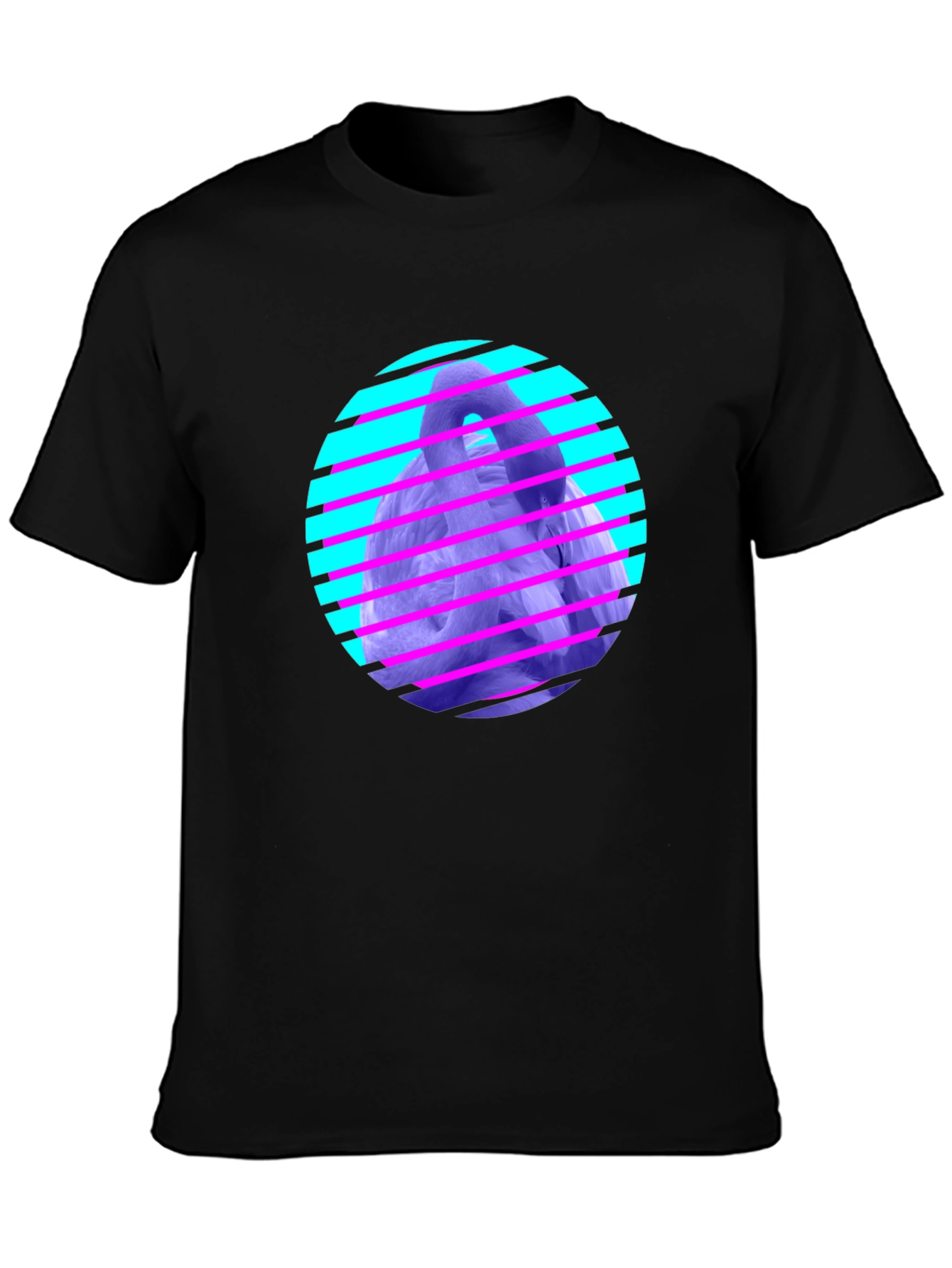 Retro Vaporwave Gorilla Graphic Tee