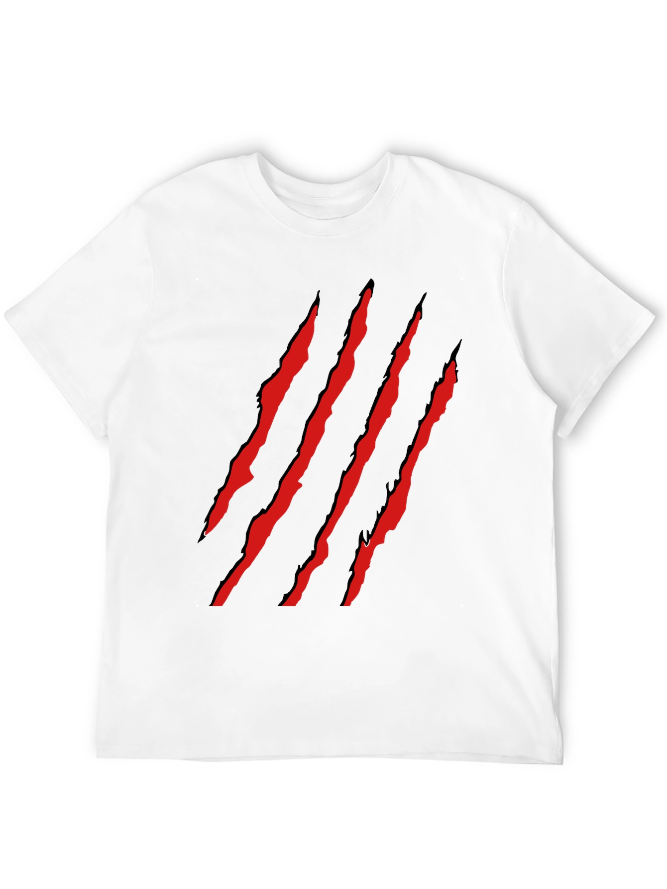 Claw Slash Graphic Tee - Mens Black T-Shirt