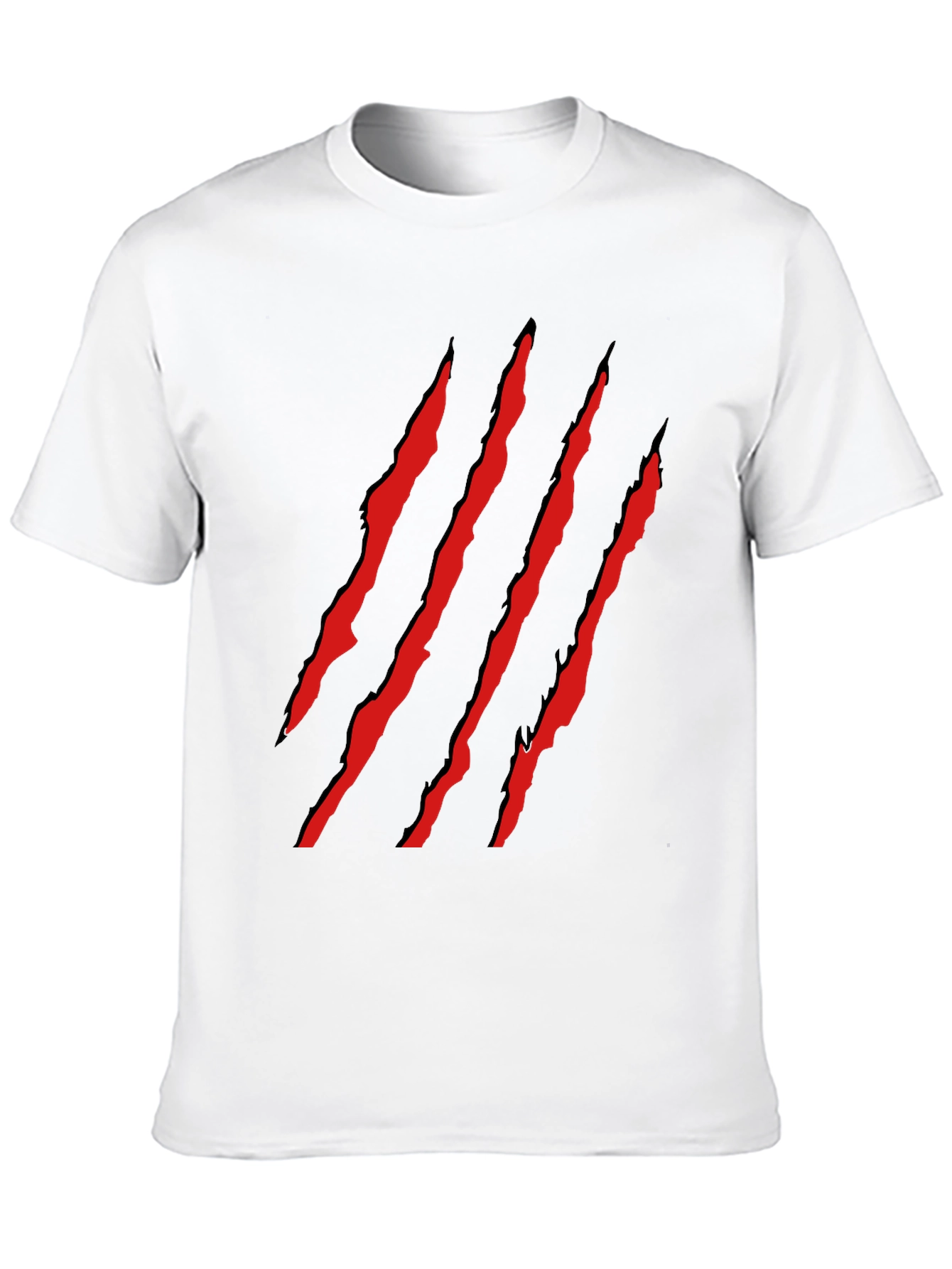 Claw Slash Graphic Tee - Mens Black T-Shirt