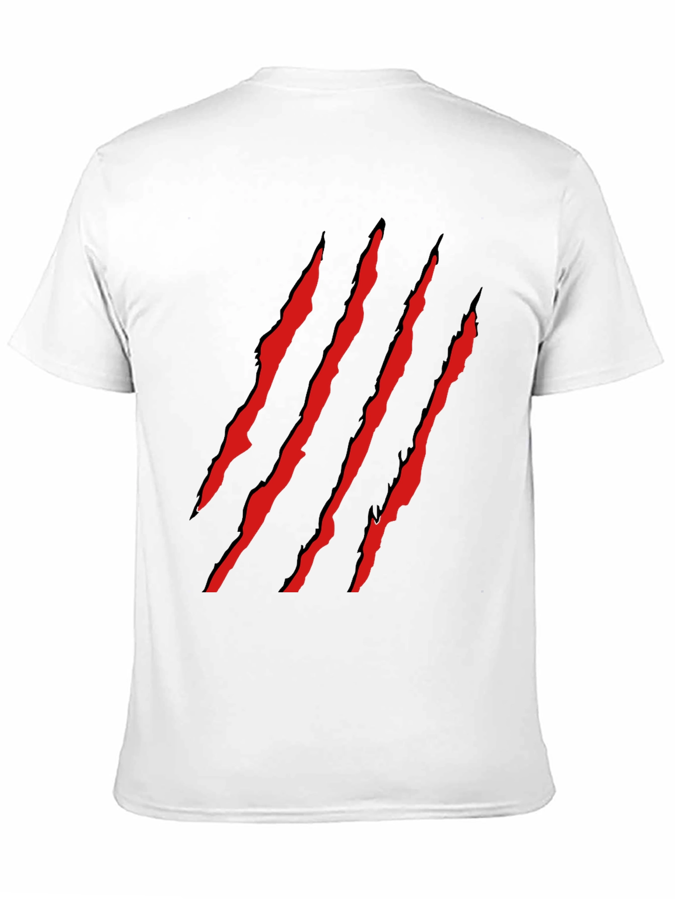 Claw Slash Graphic Tee - Mens Black T-Shirt