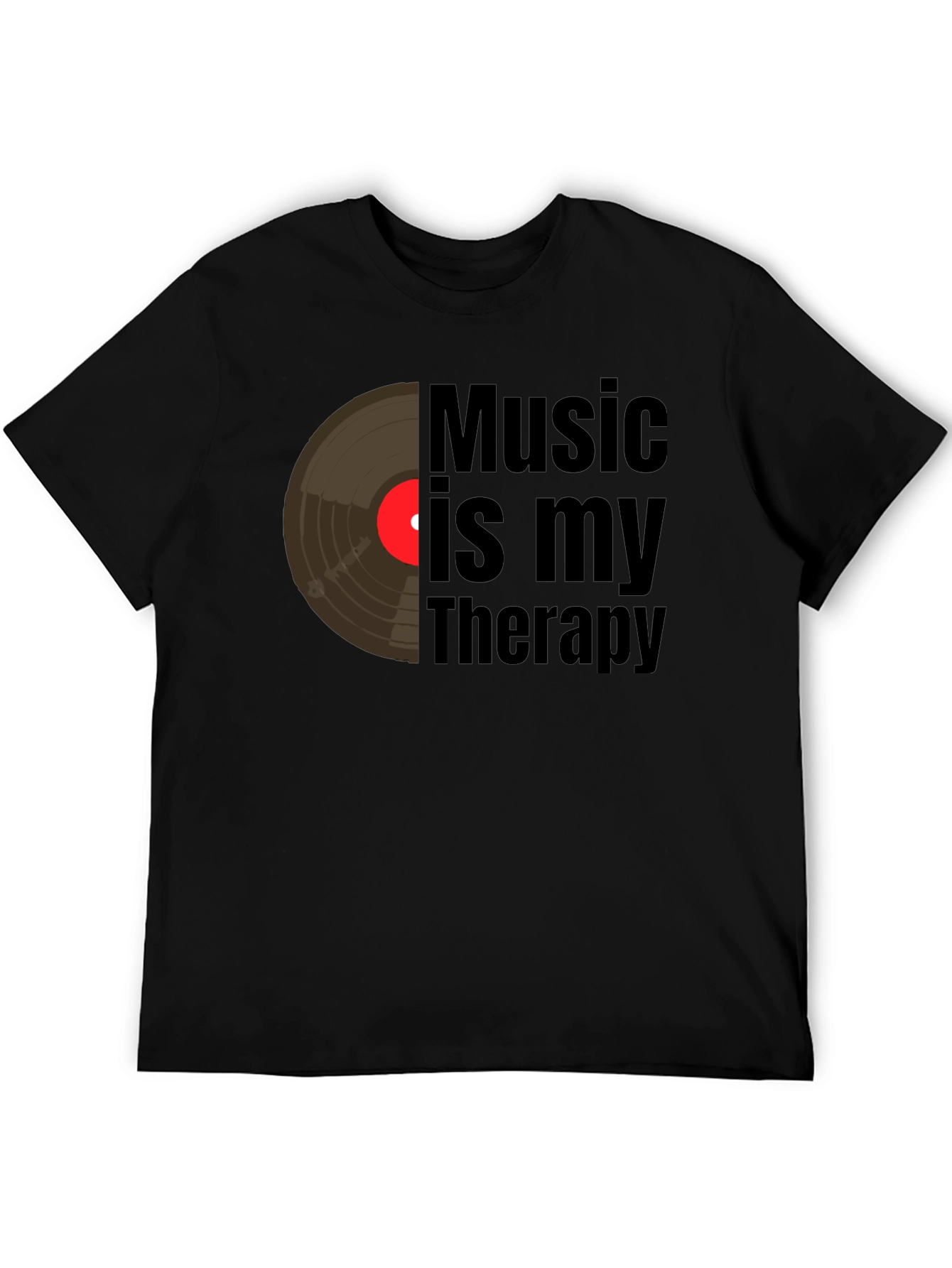 Music is My Therapy Graphic Tee
