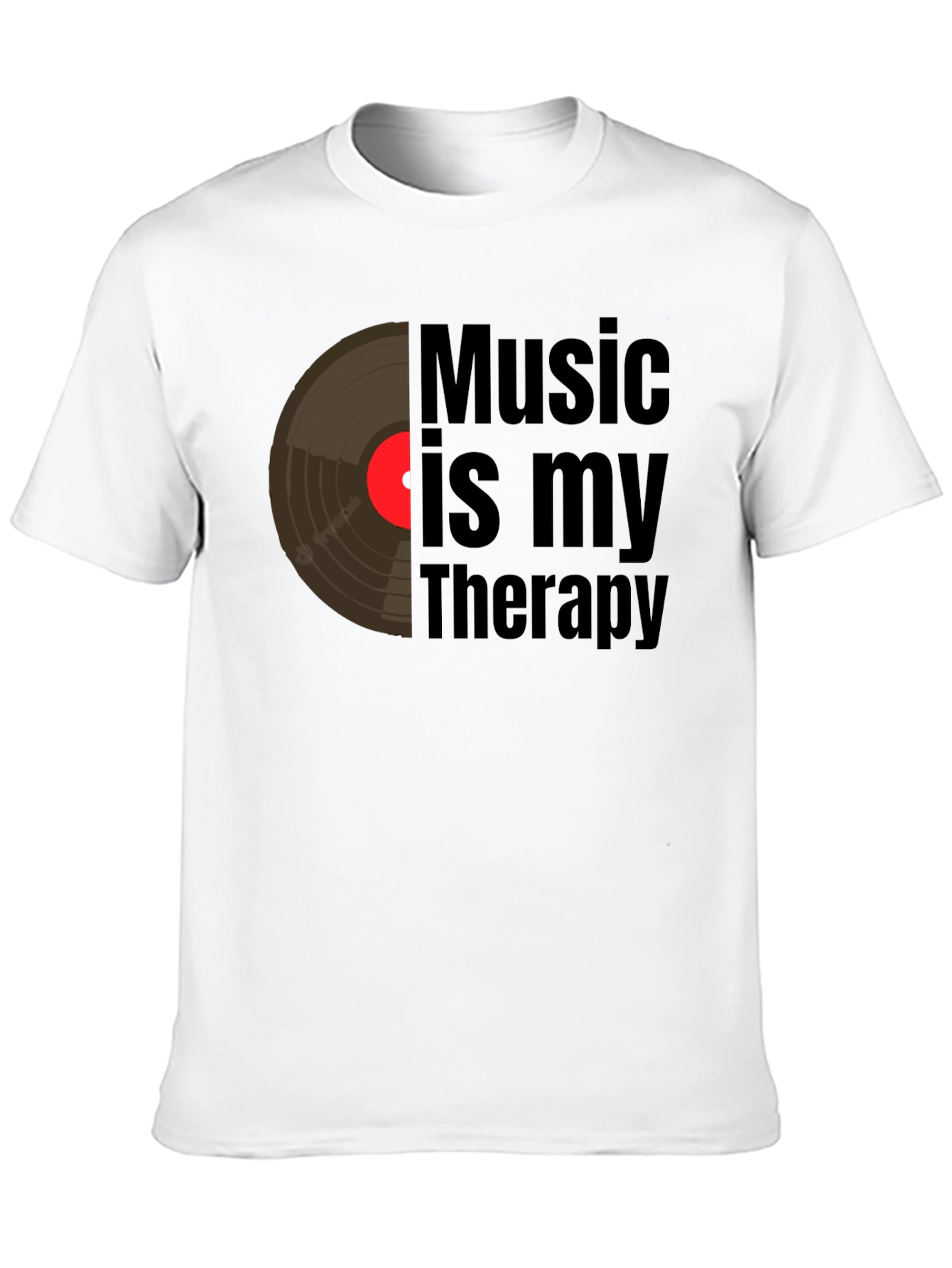 Music is My Therapy Graphic Tee