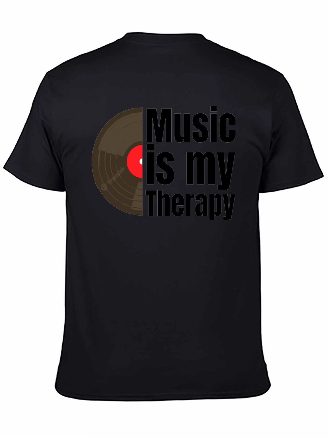 Music is My Therapy Graphic Tee