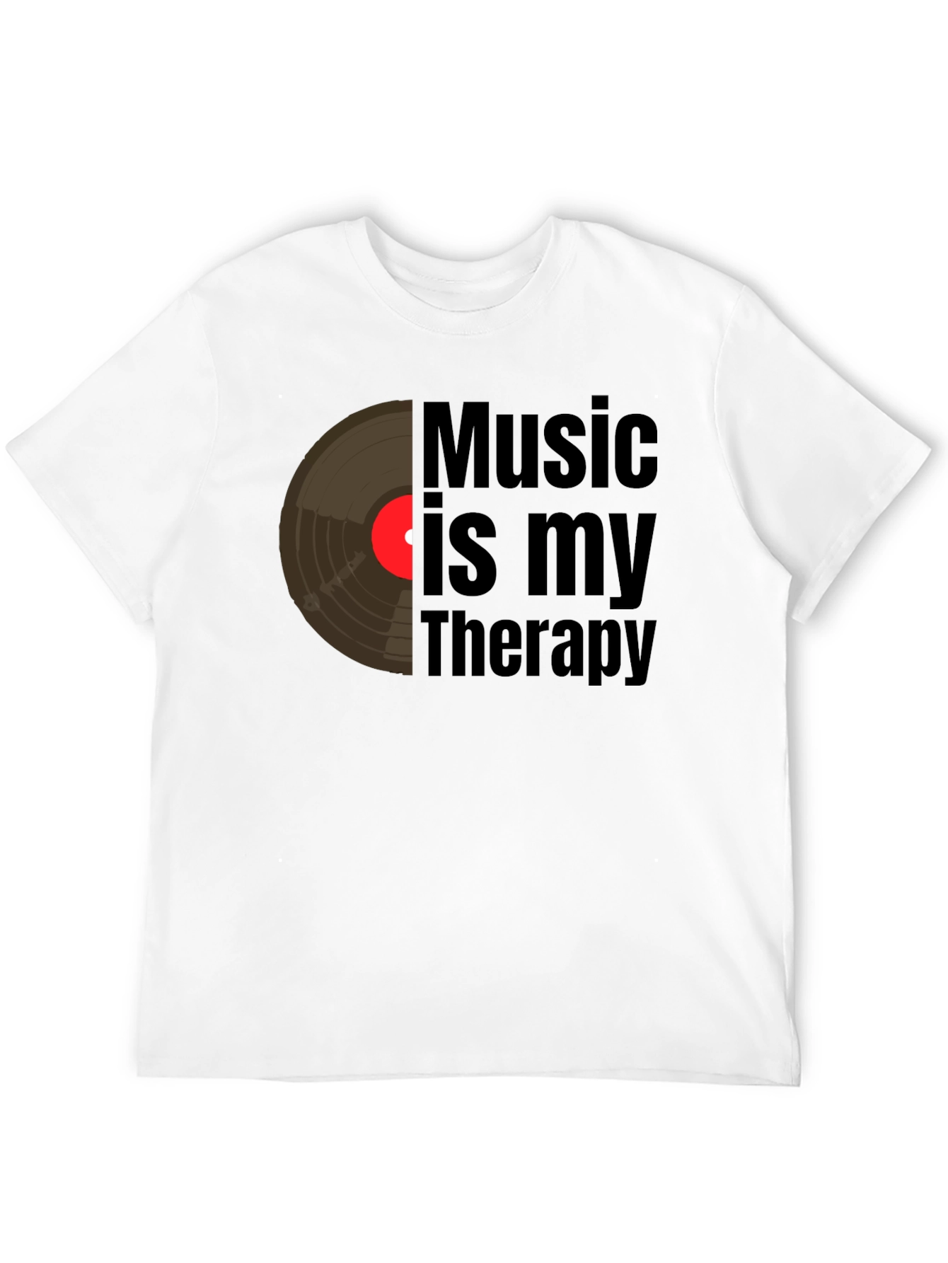 Music is My Therapy Graphic Tee