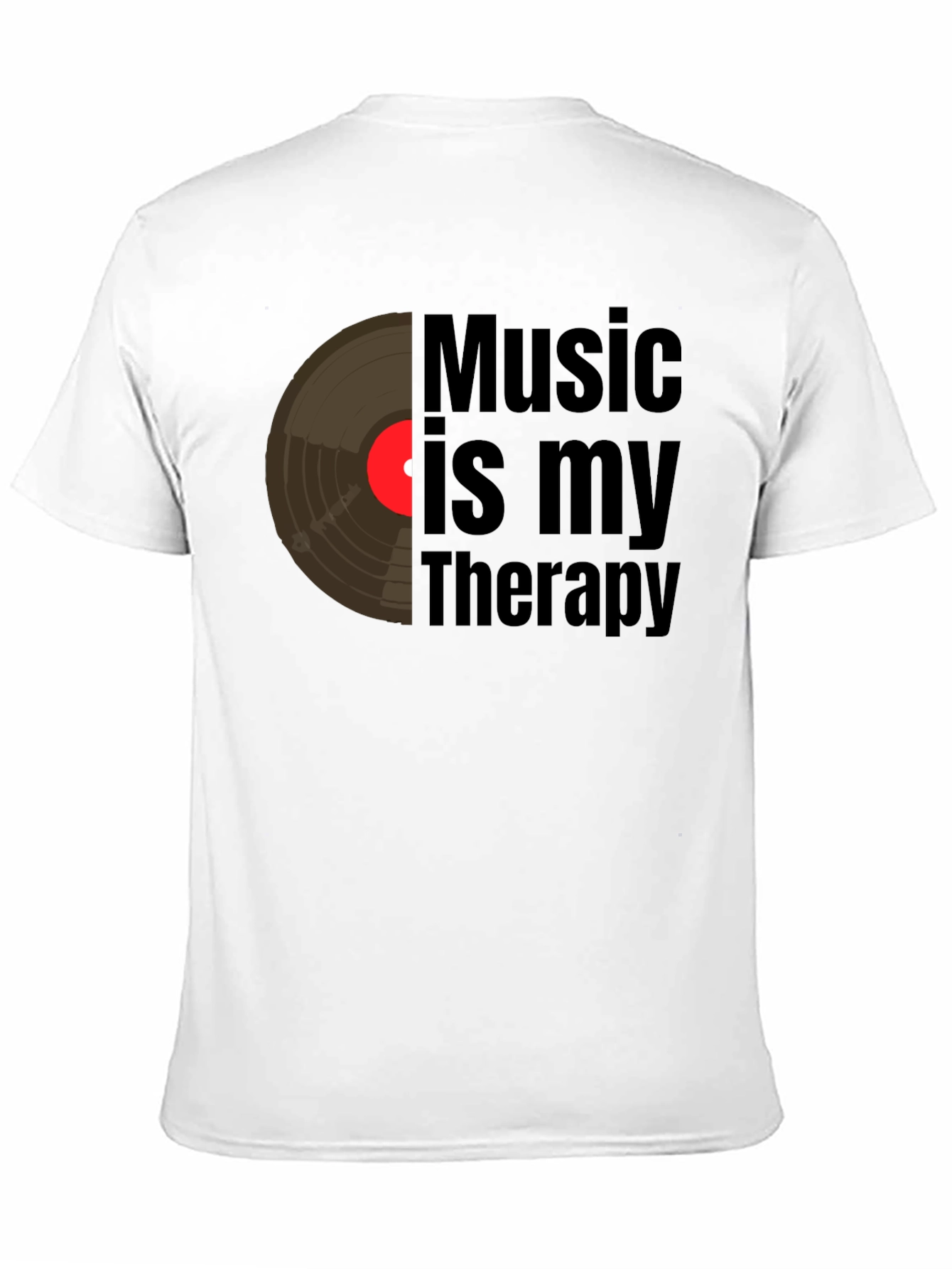 Music is My Therapy Graphic Tee