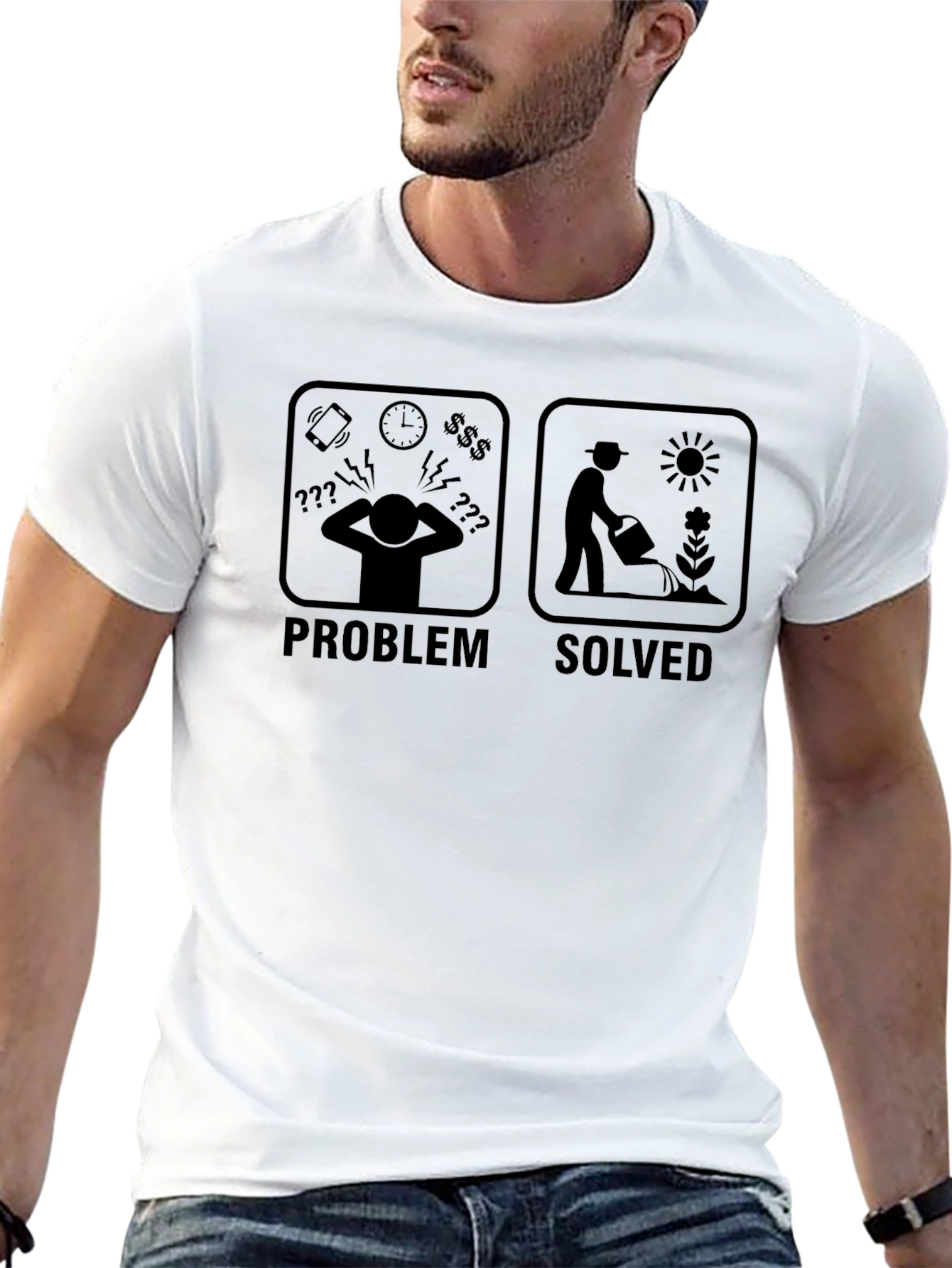 Problem Solved Gardening T-Shirt