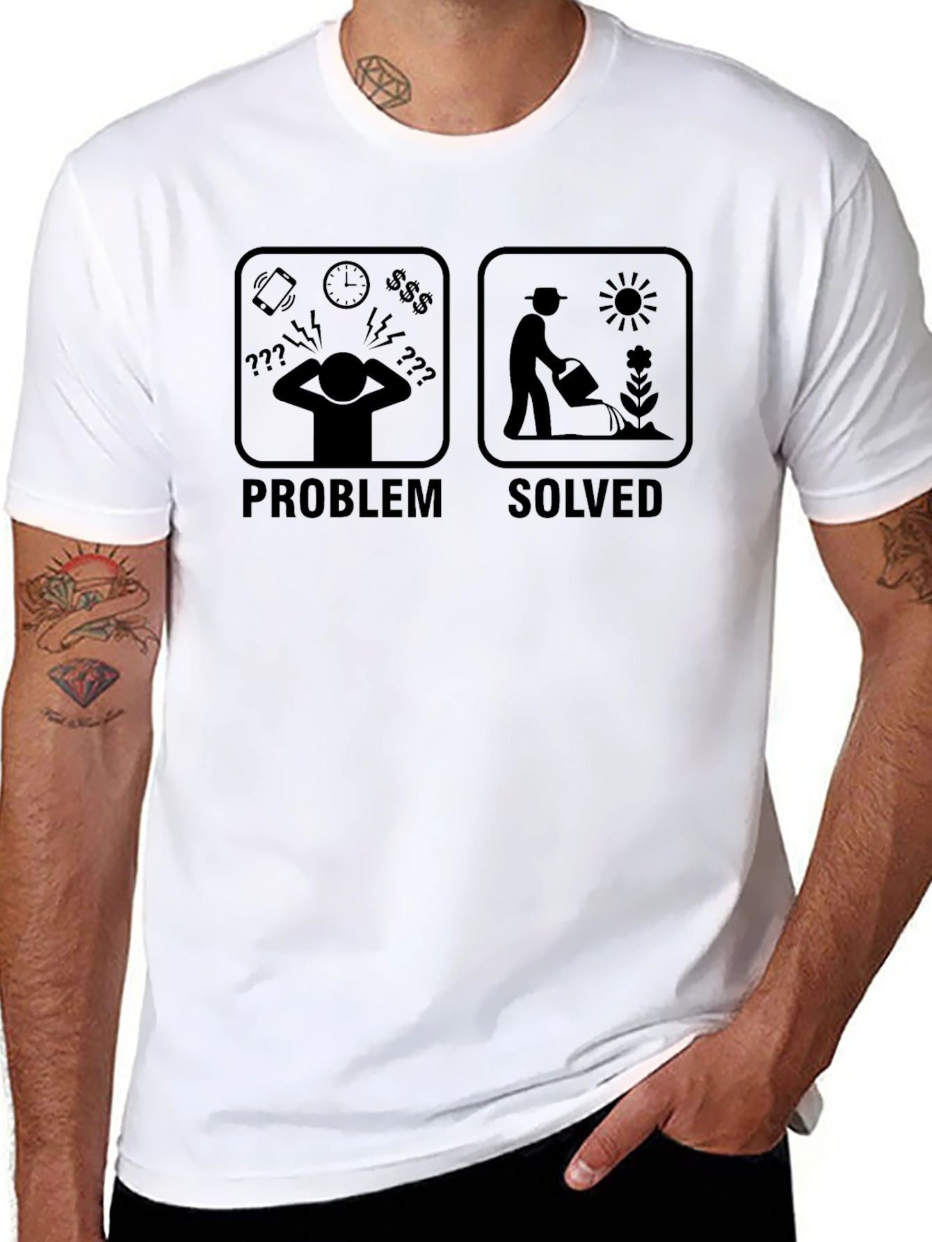 Problem Solved Gardening T-Shirt
